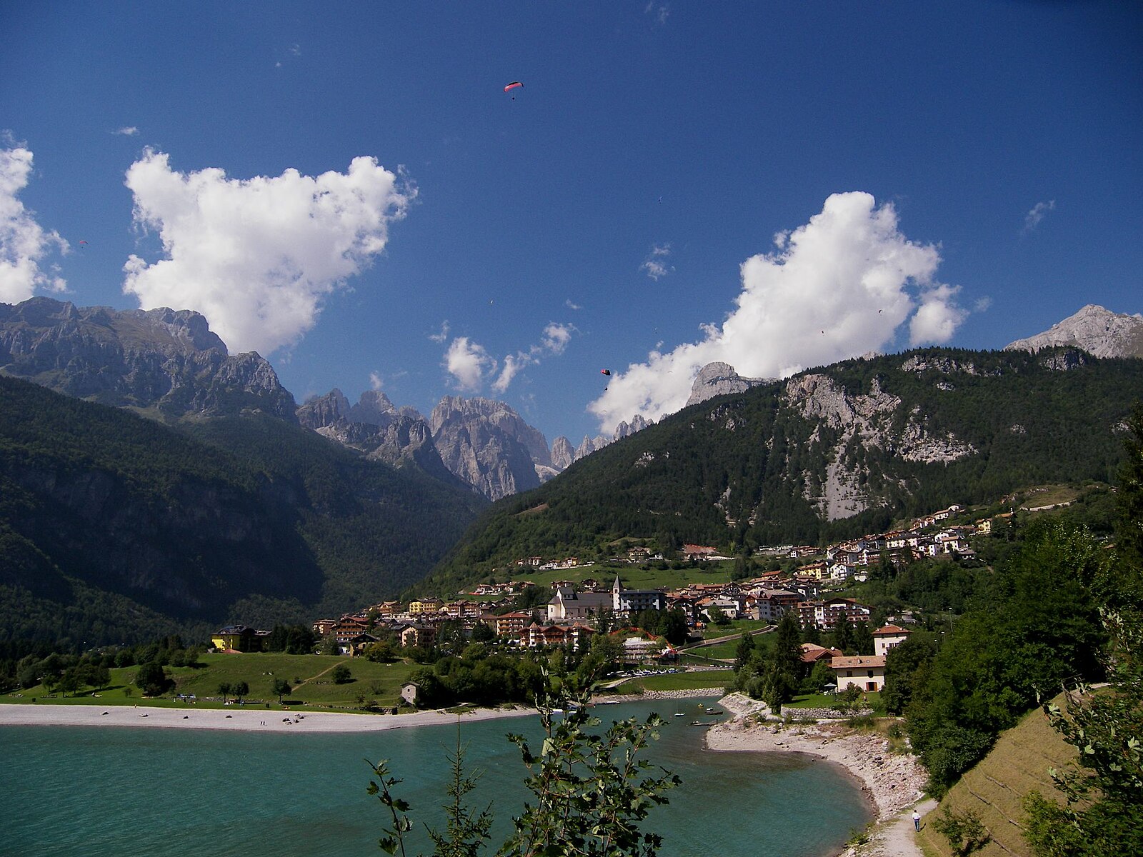 Molveno — Alpine village in Italy