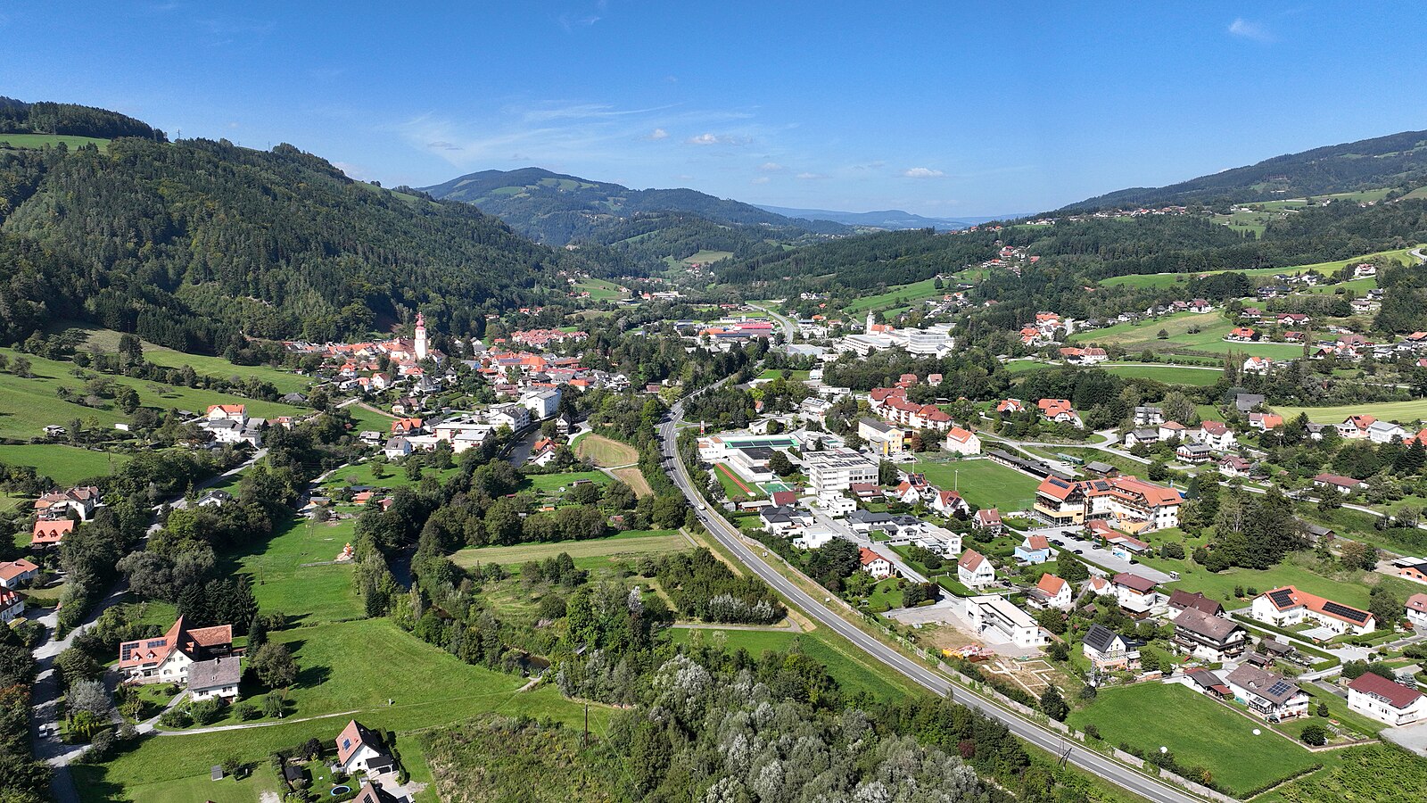 Anger — Alpine village in Austria