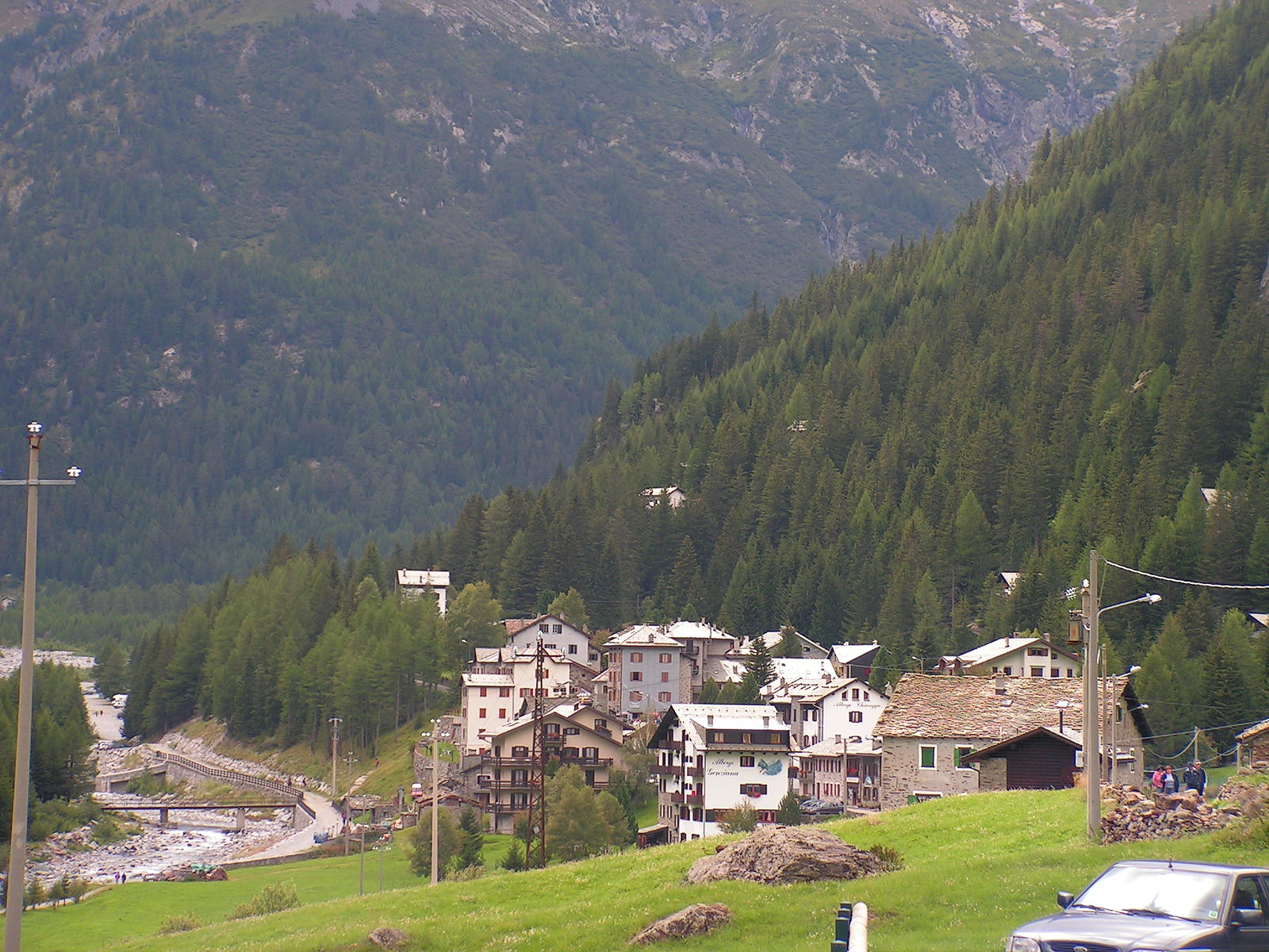 Valmalenco — Alpine village in Italy
