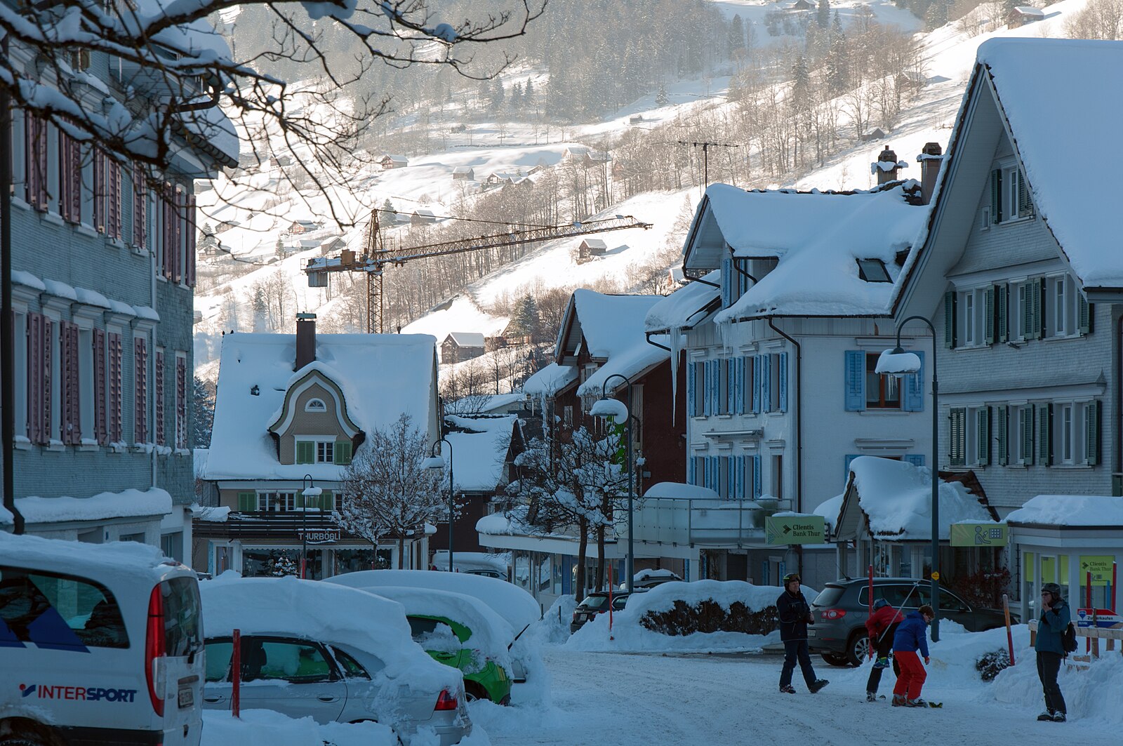 Unterwasser — Alpine village in Switzerland