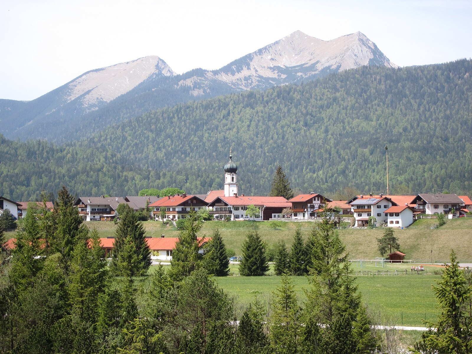 Barmsee (Krün) — Alpine village in Germany