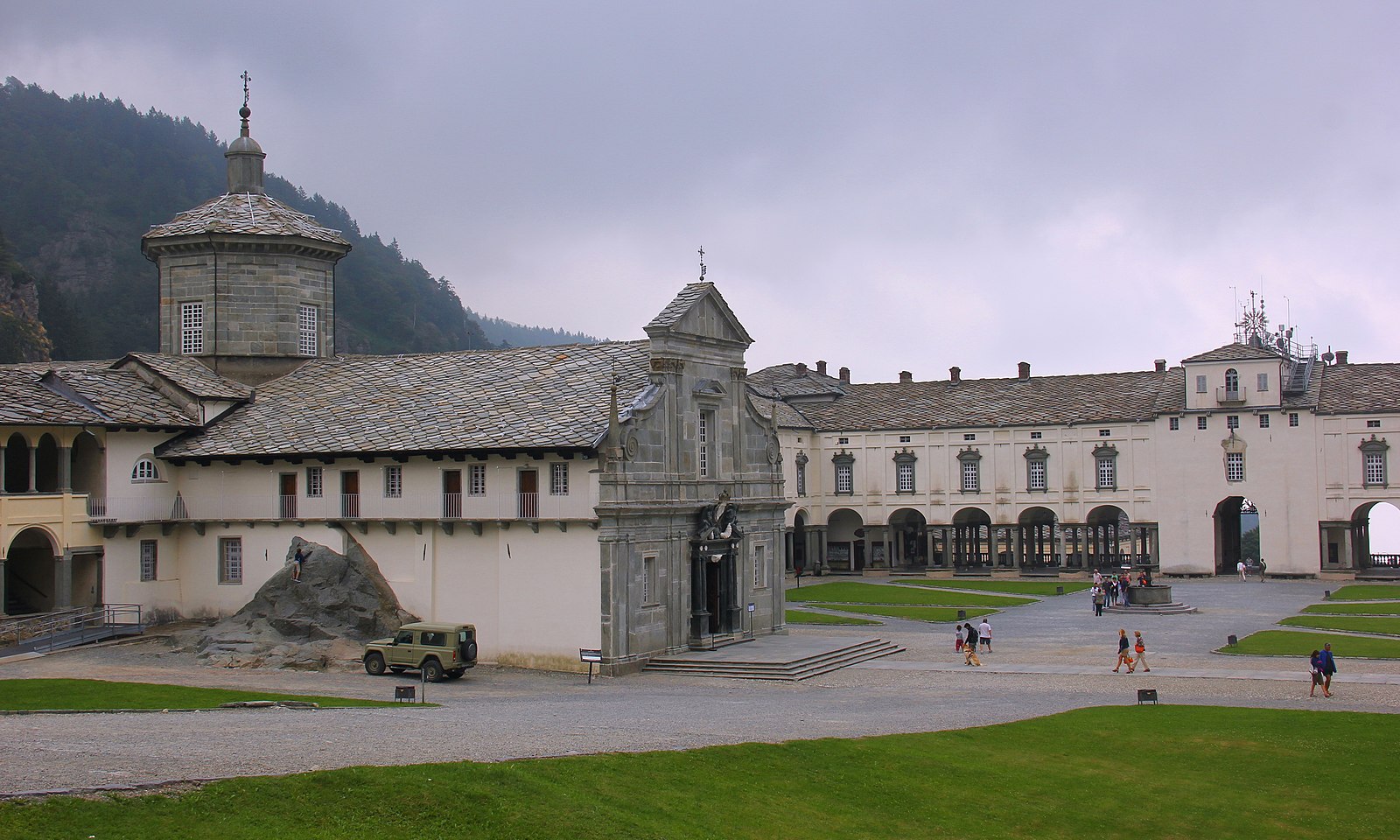 Oropa – Biella — Alpine village in Italy