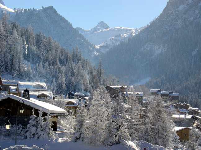 Valfréjus — Alpine village in France