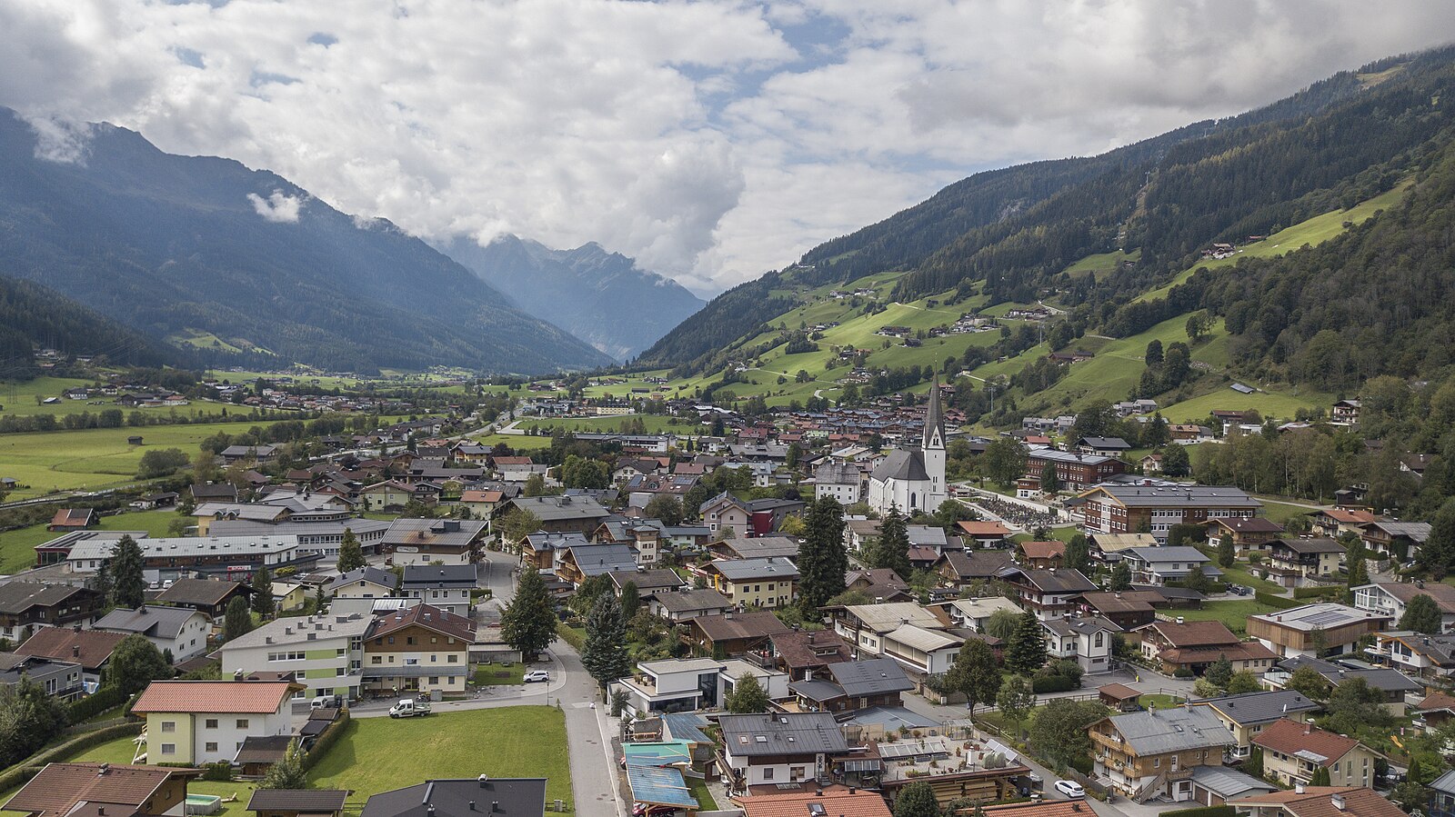 Bramberg — Alpine village in Austria