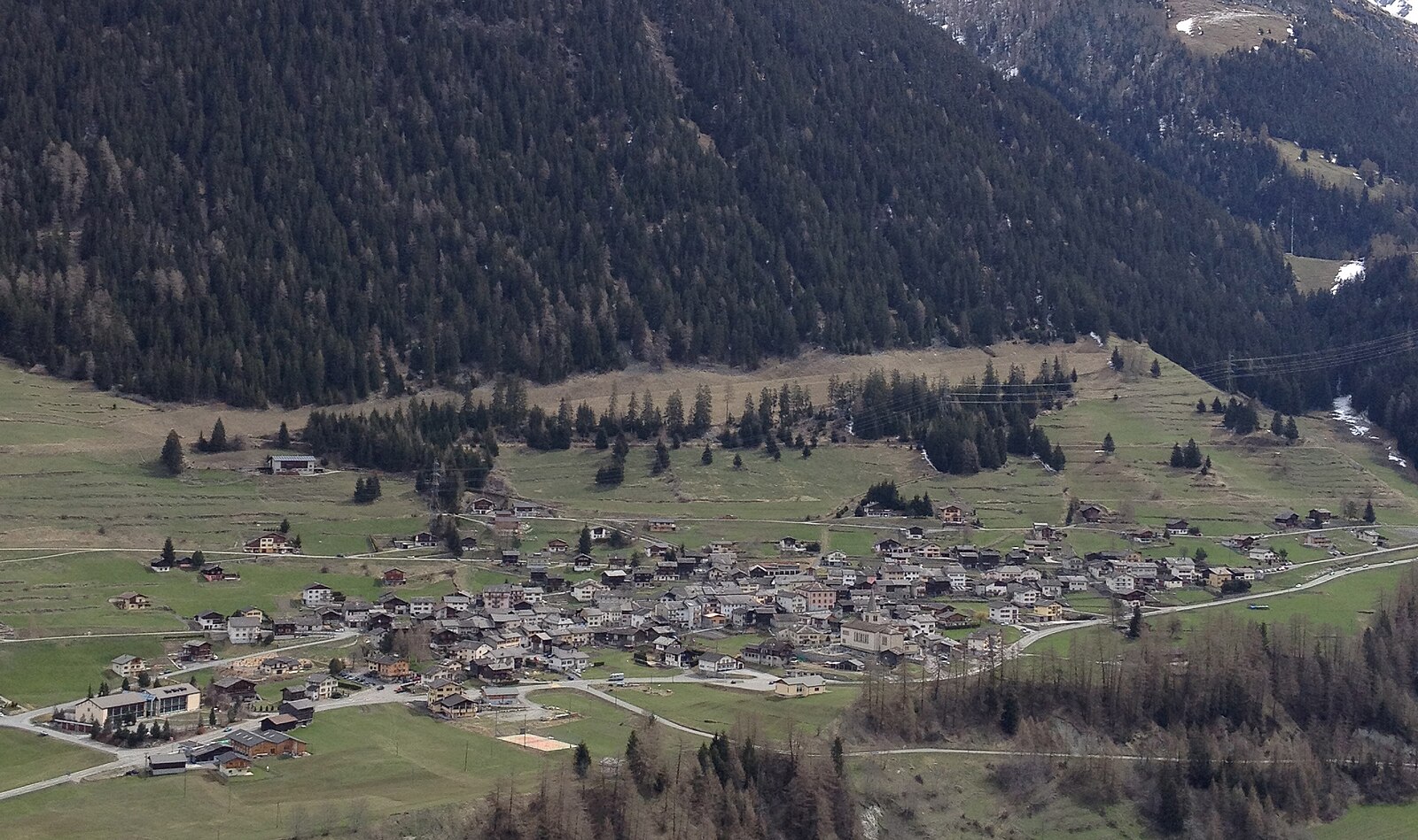 Vichères (Liddes) ski area