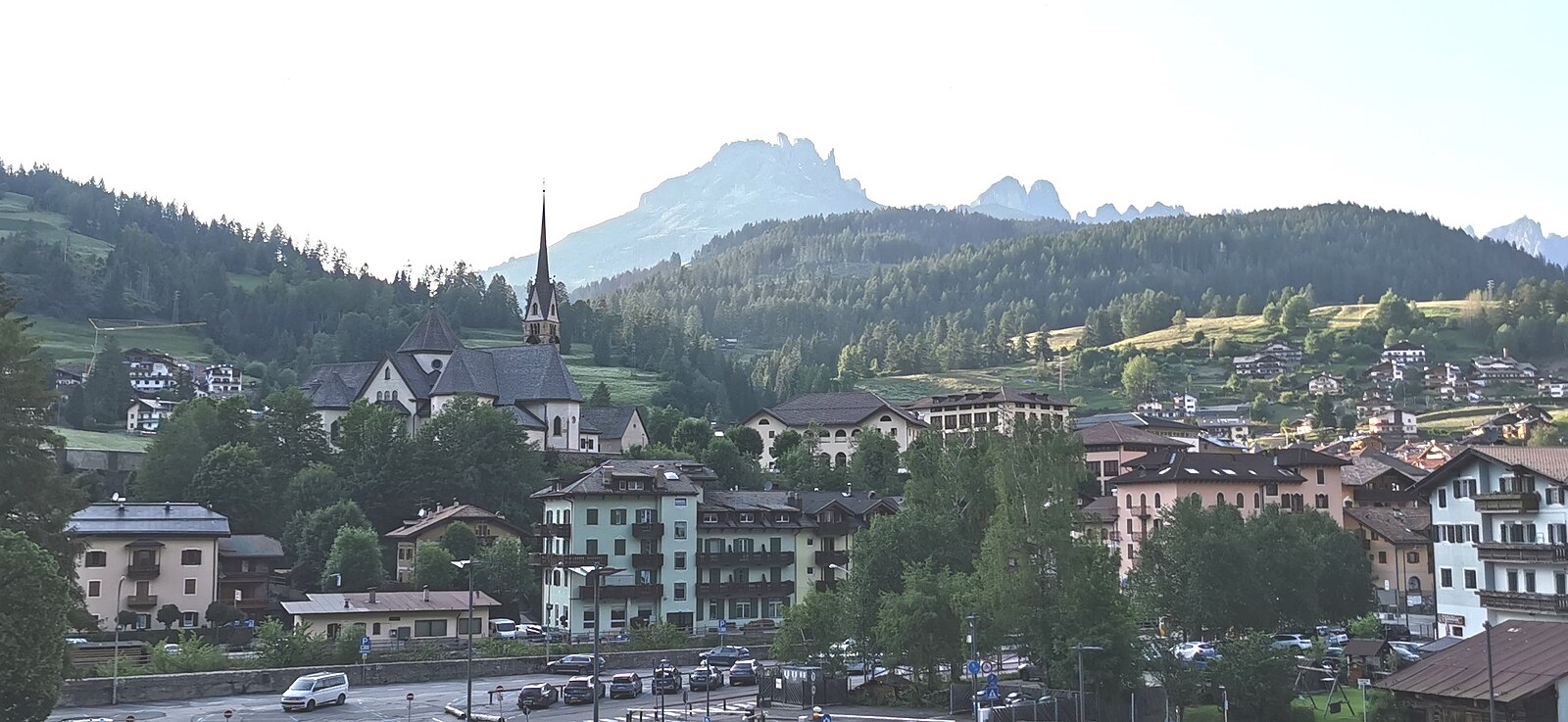 Moena — Alpine village in Italy