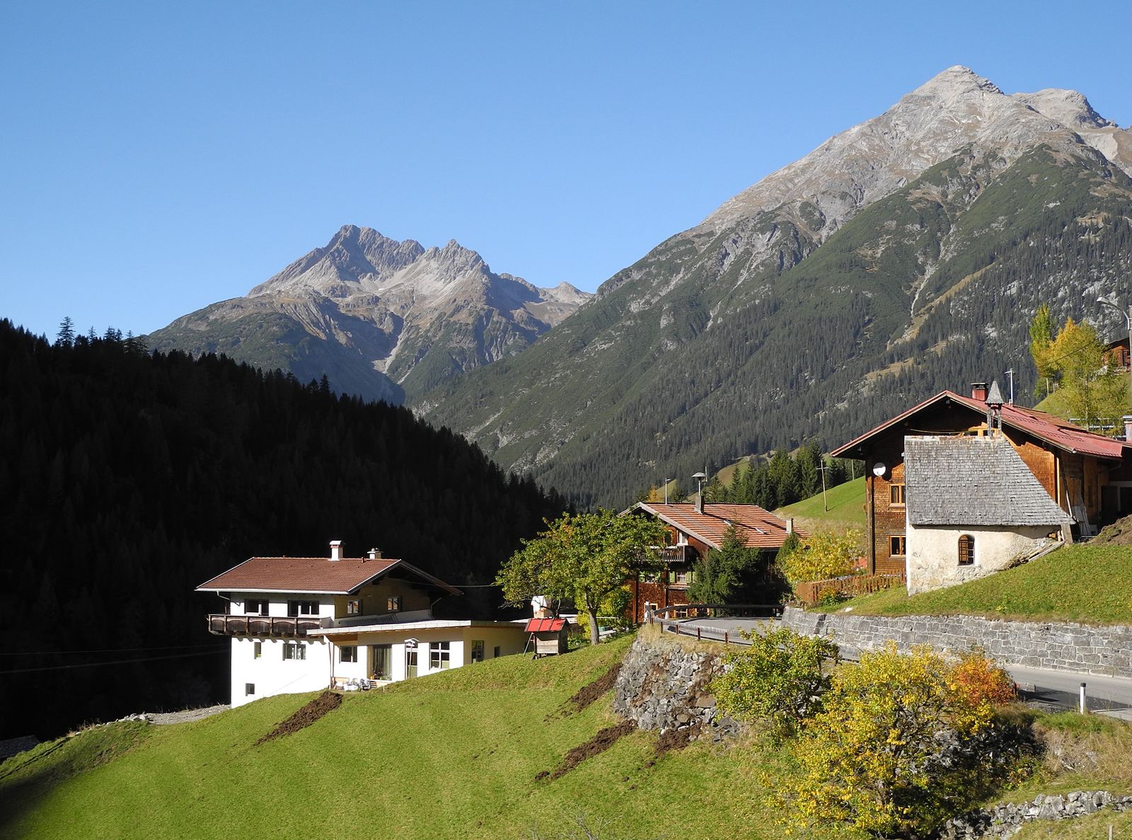 Kaisers — Alpine village in Austria