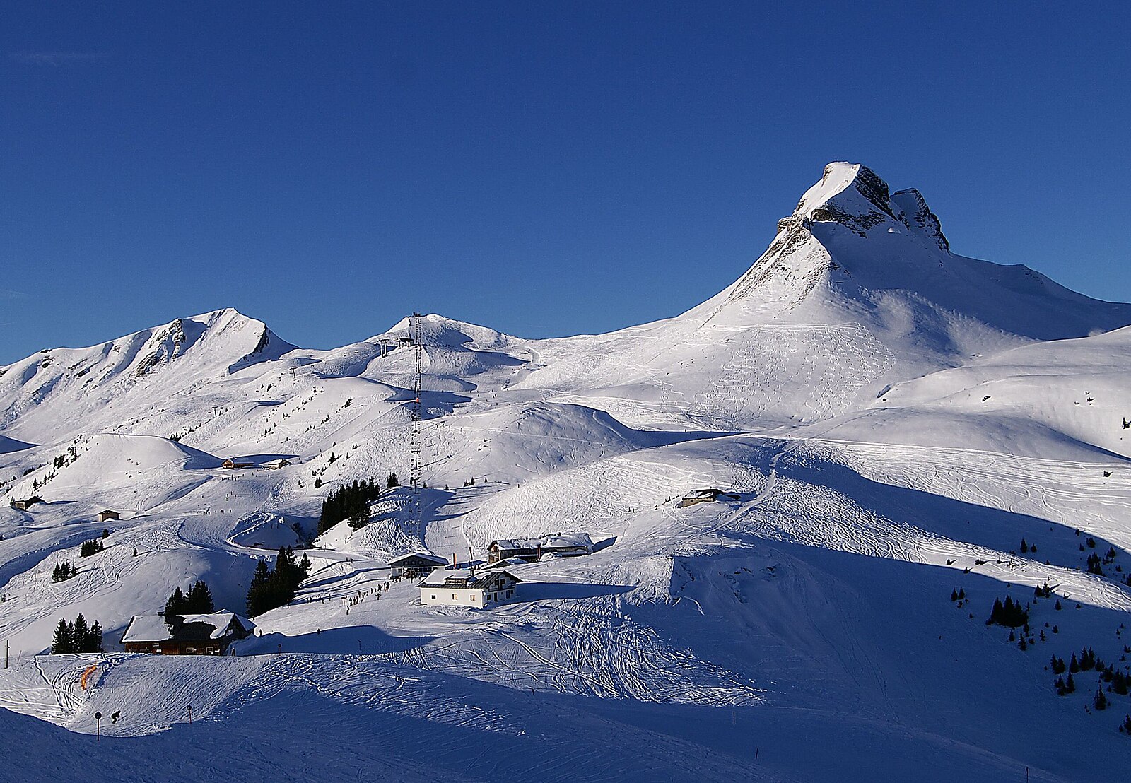 Diedamskopf – Schoppernau, mountain village in Austria