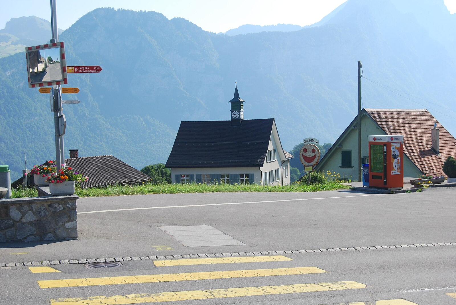 Kerenzerberg – Filzbach — Alpine village in Switzerland