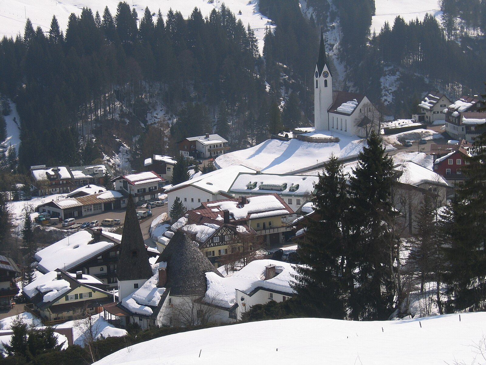 Mittelberg — Alpine village in Austria