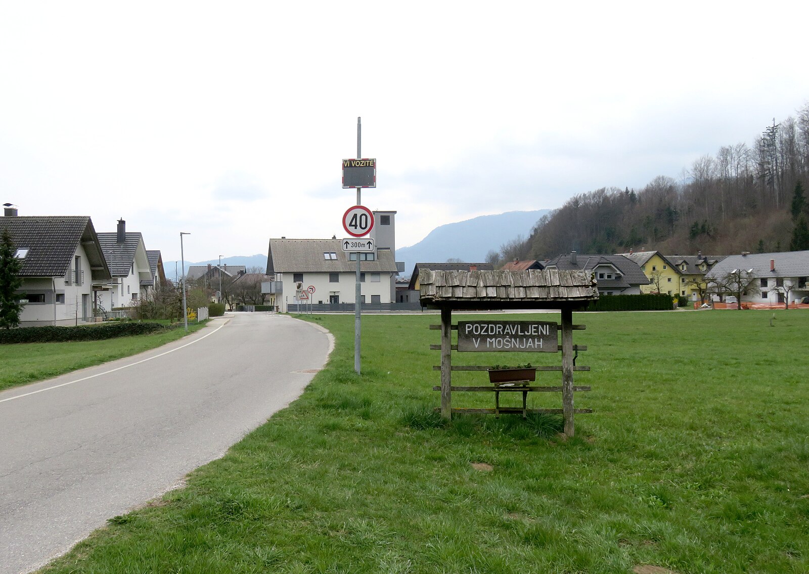 Senožeta — Alpine village in Slovenia