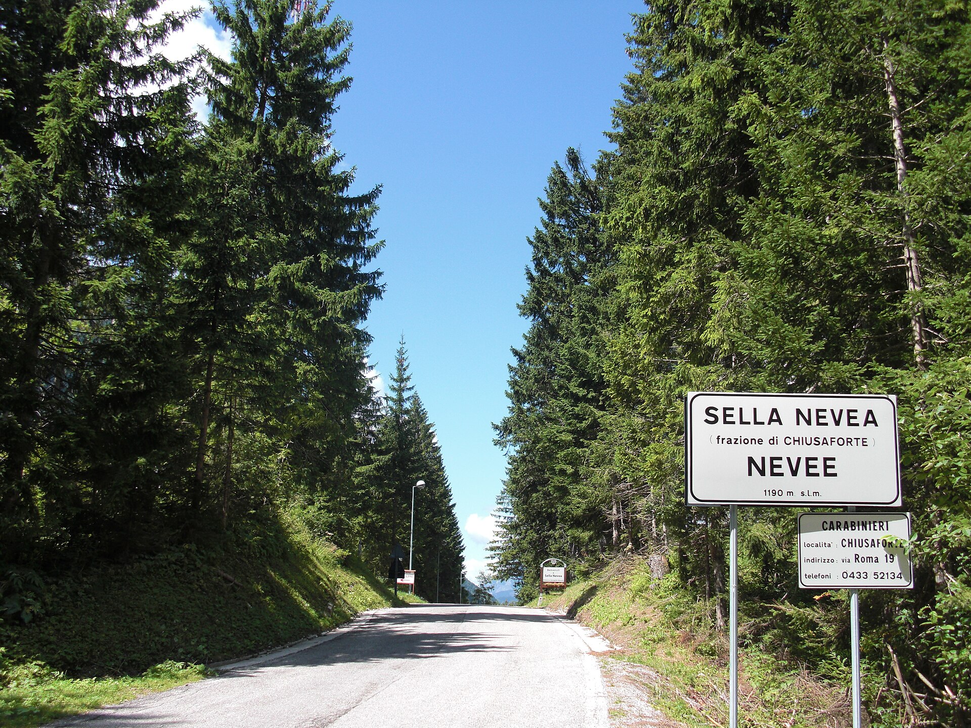 Sella Nevea — Alpine village in Slovenia