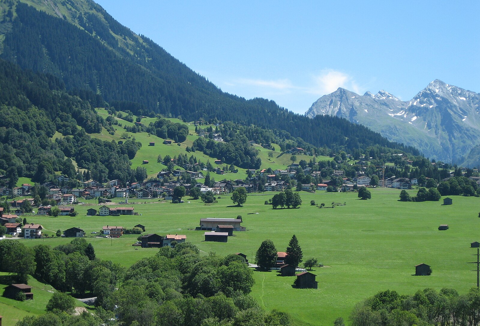 Klosters — Alpine village in Switzerland