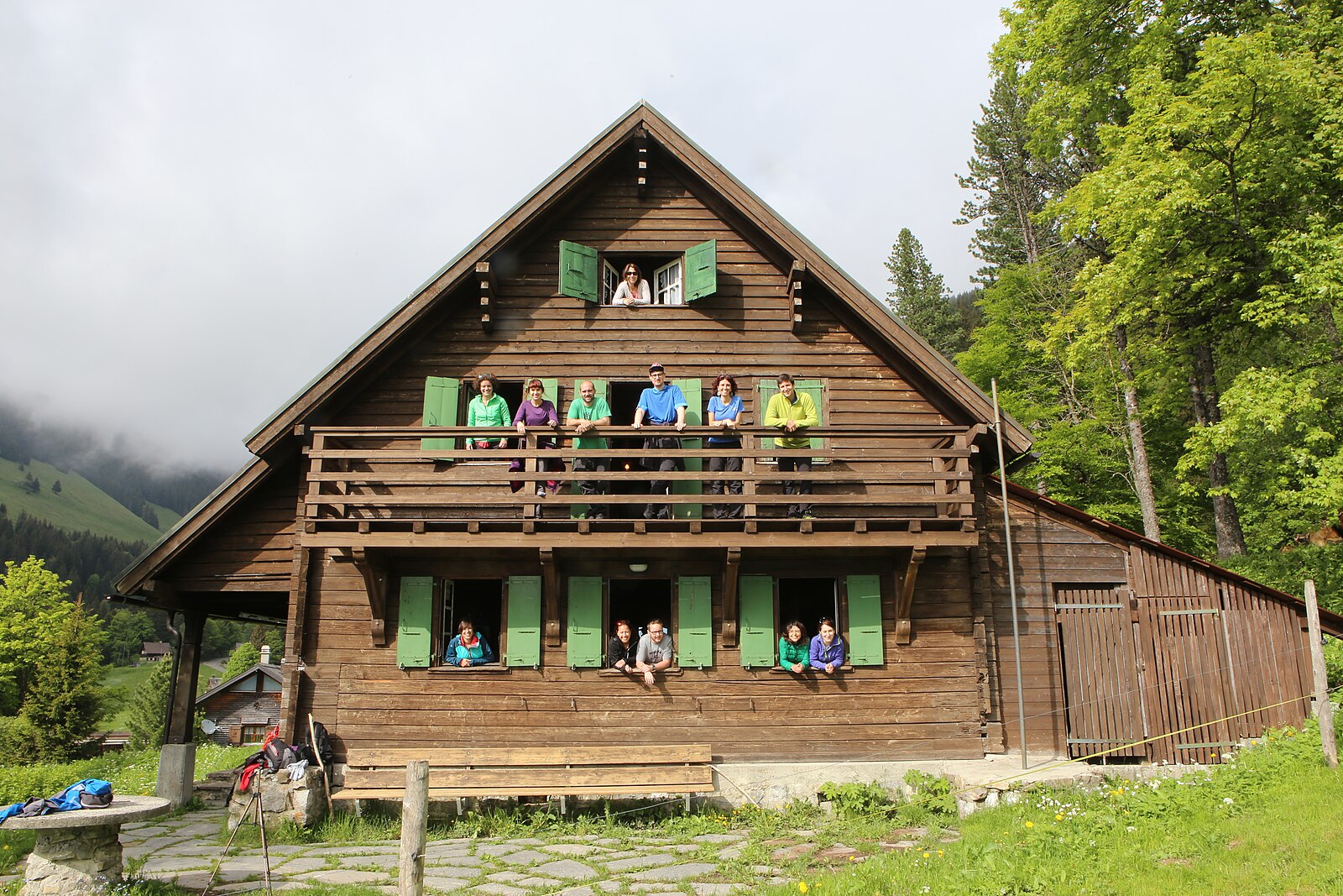Orgevaux/​Les Avants — Alpine village in Switzerland