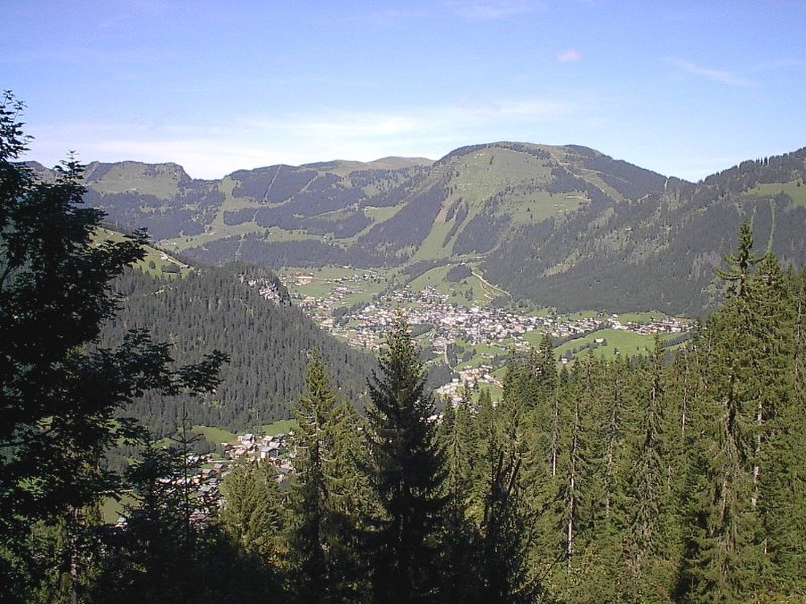 Châtel — Alpine village in France