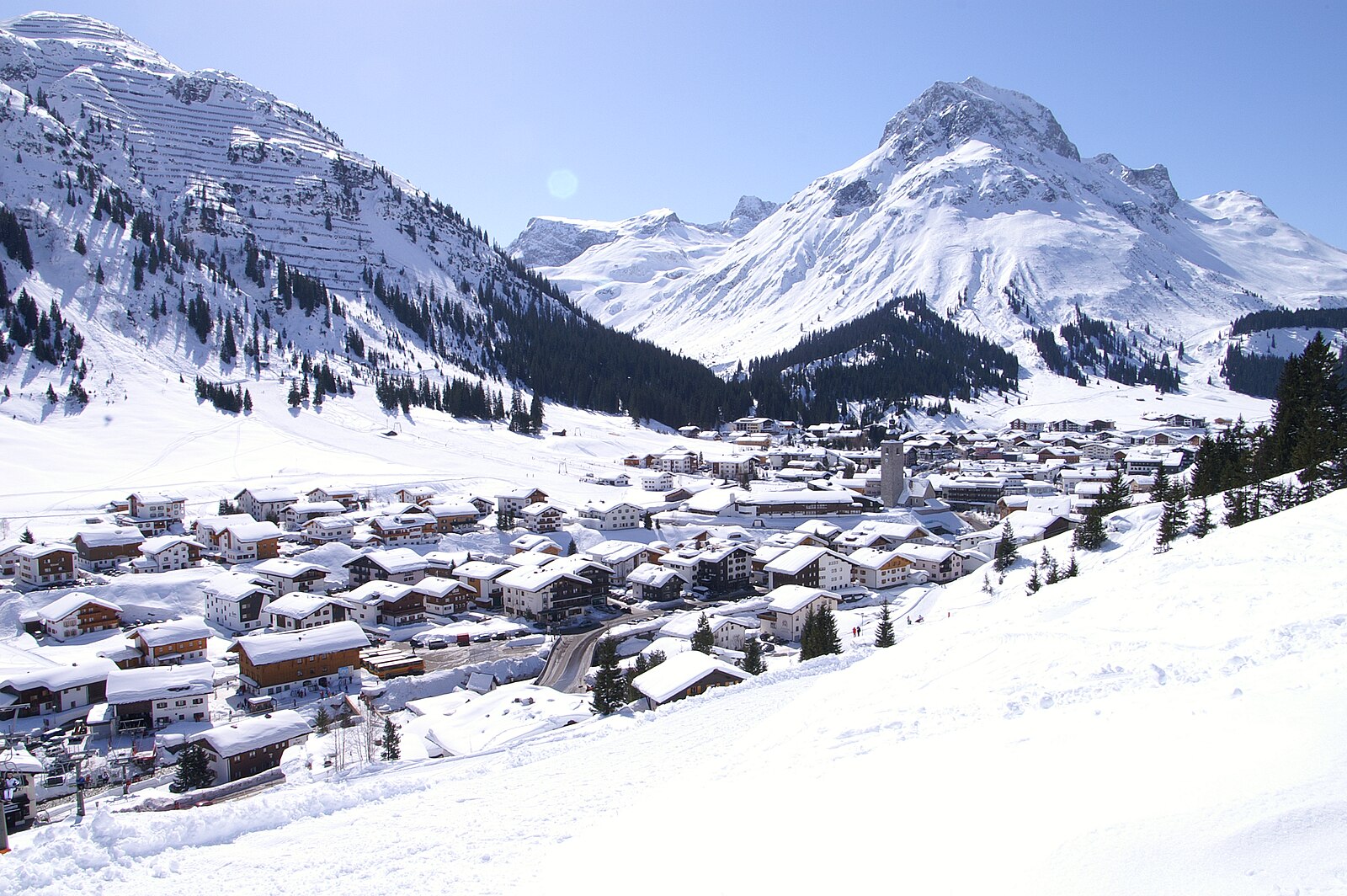 ​Lech — Alpine village in Austria