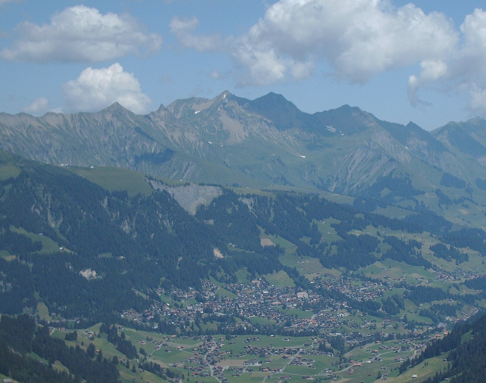 Tschentenalp – Adelboden — Alpine village in Switzerland