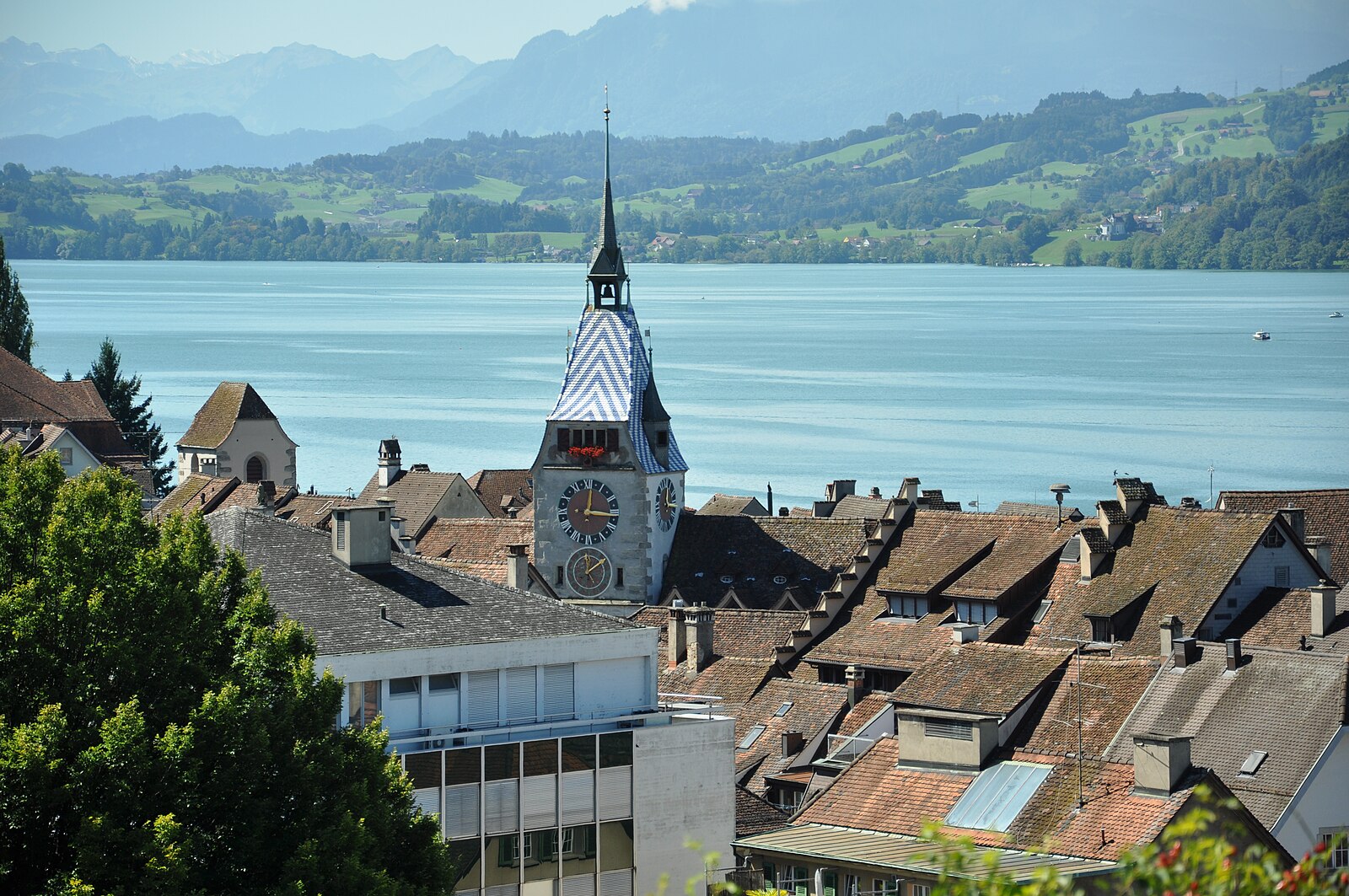 Zug — Alpine village in Switzerland