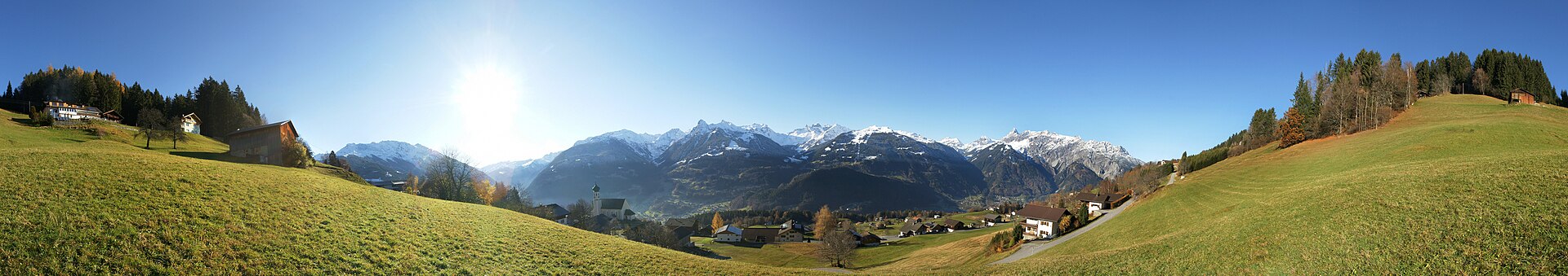 Golm — Alpine village in Austria