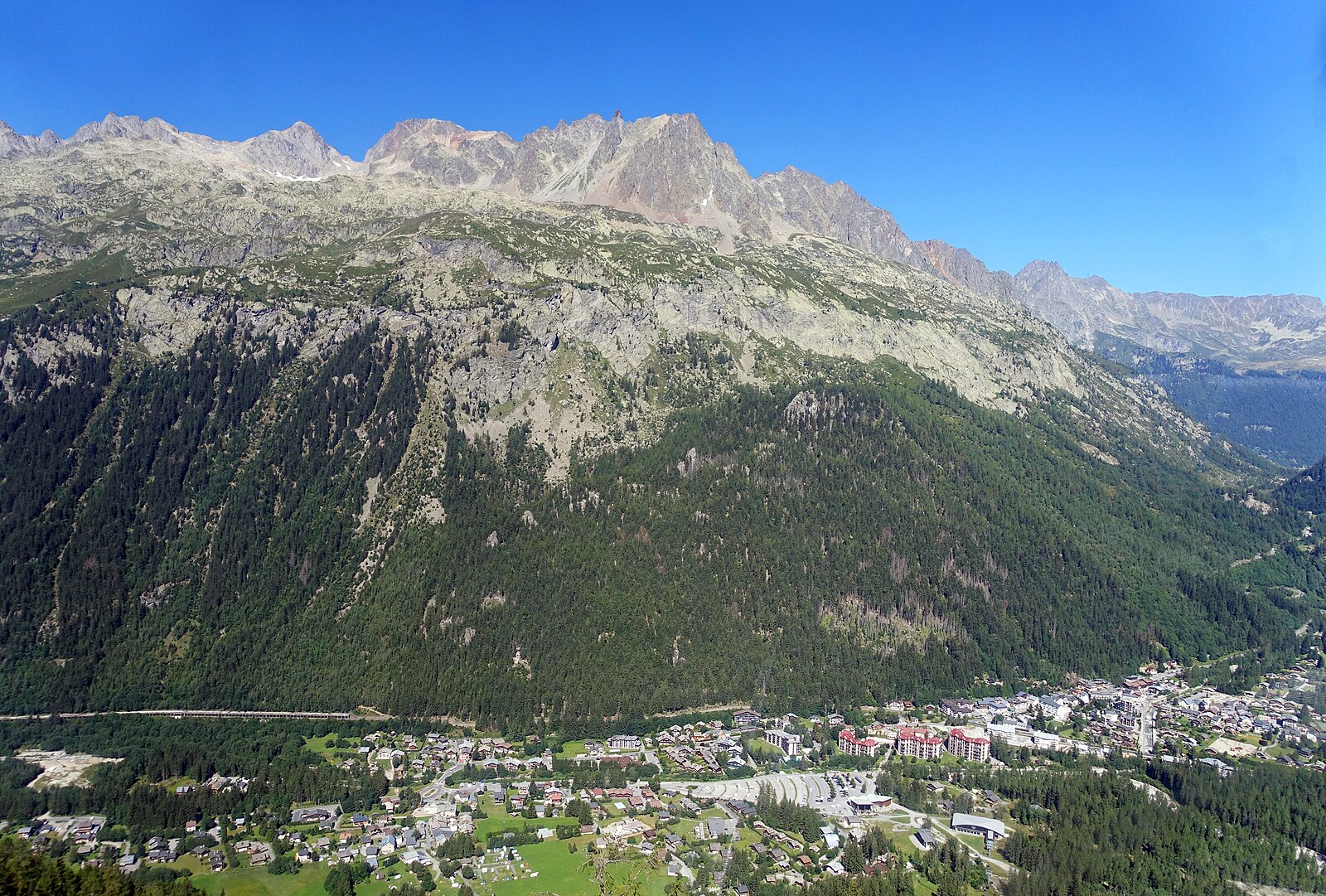 Argentière – Chamonix – Grands Montets — Alpine village in France
