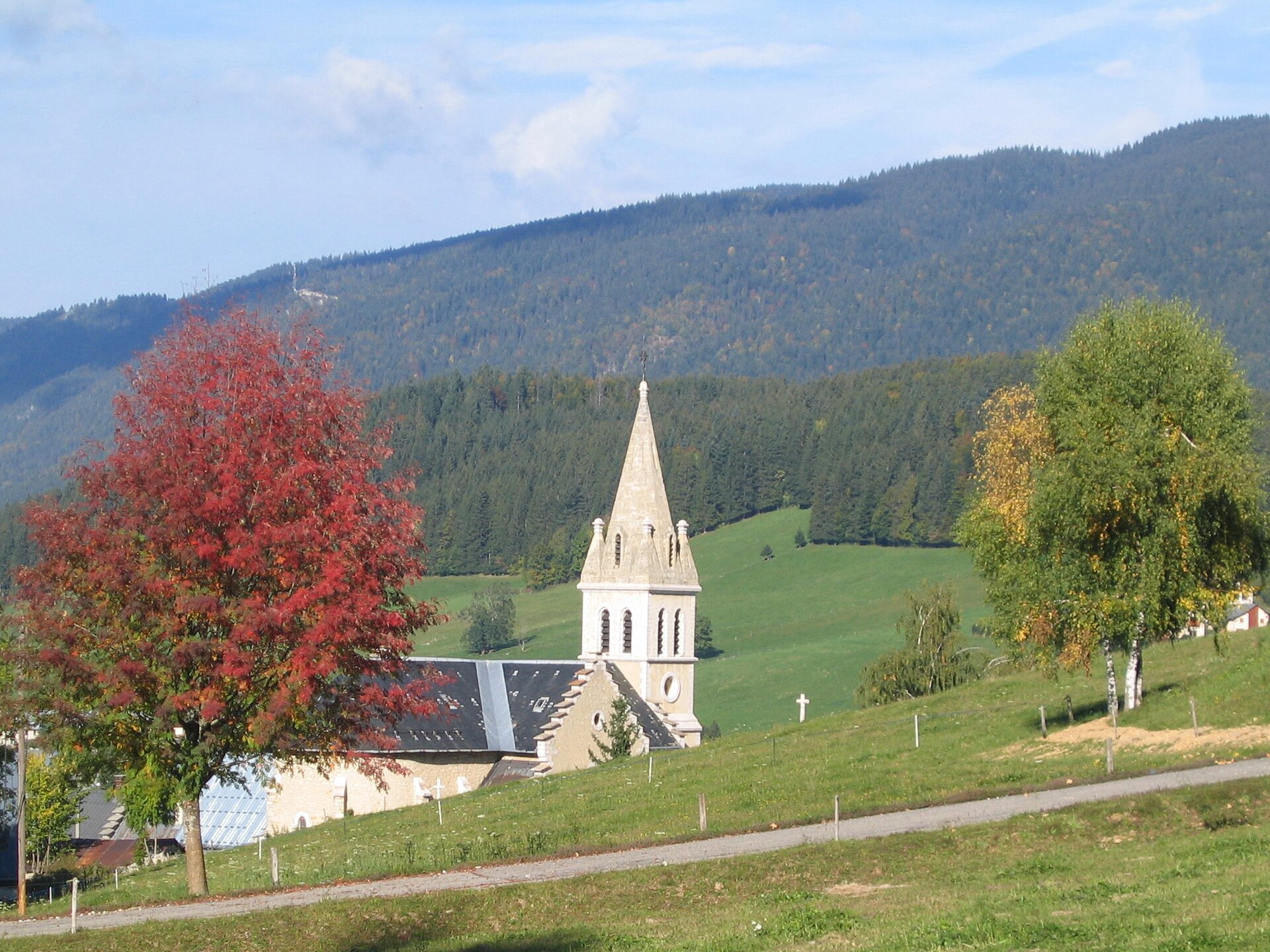 Méaudre — Alpine village in France