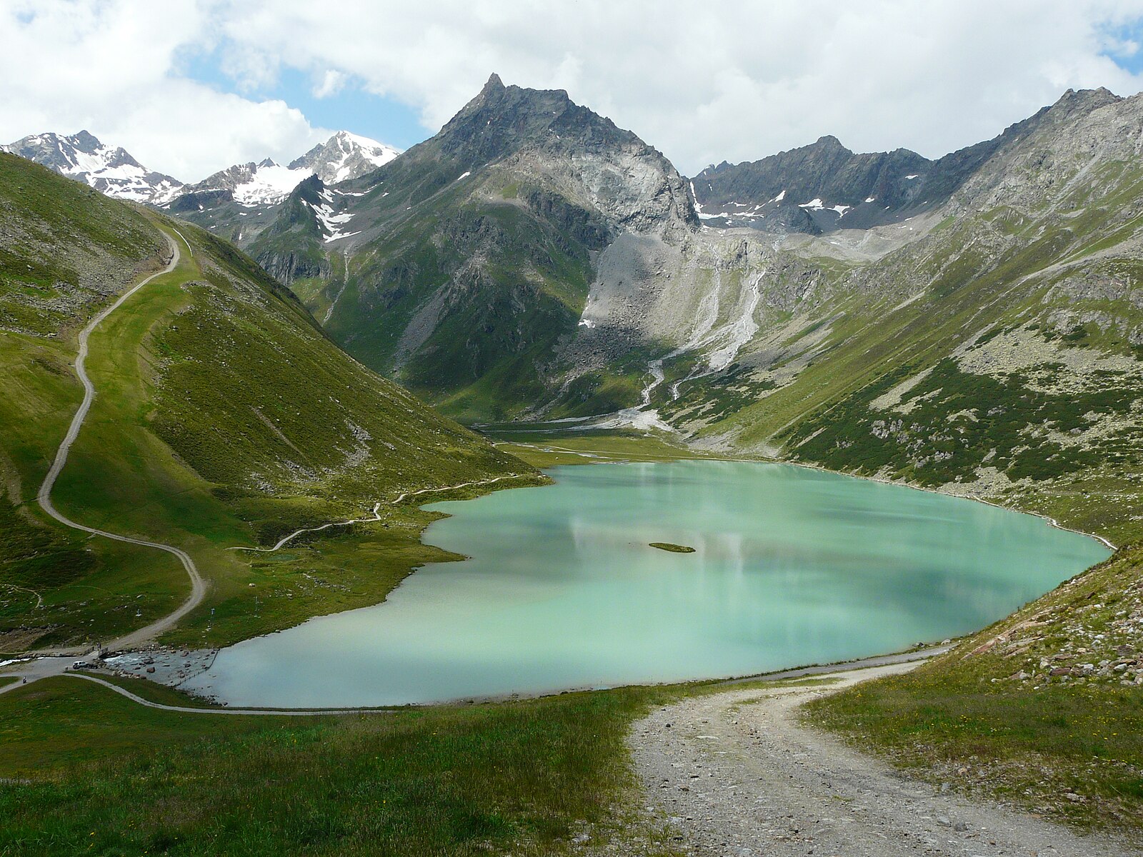 Rifflsee — Alpine village in Austria