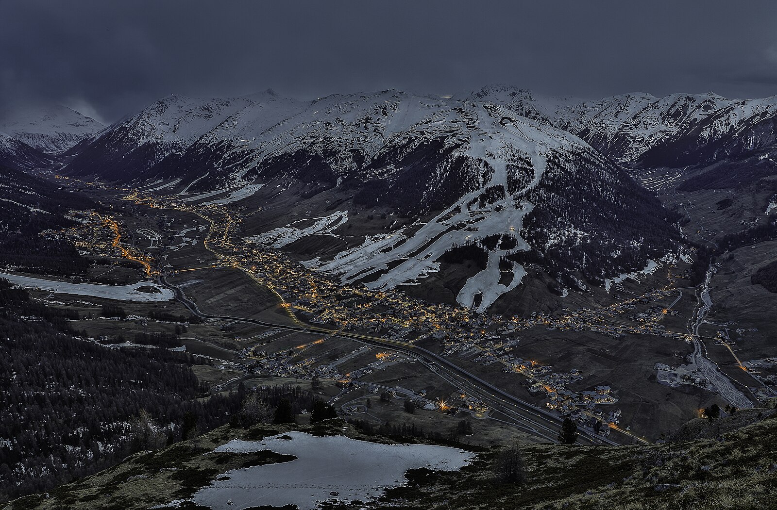Livigno — Alpine village in Italy
