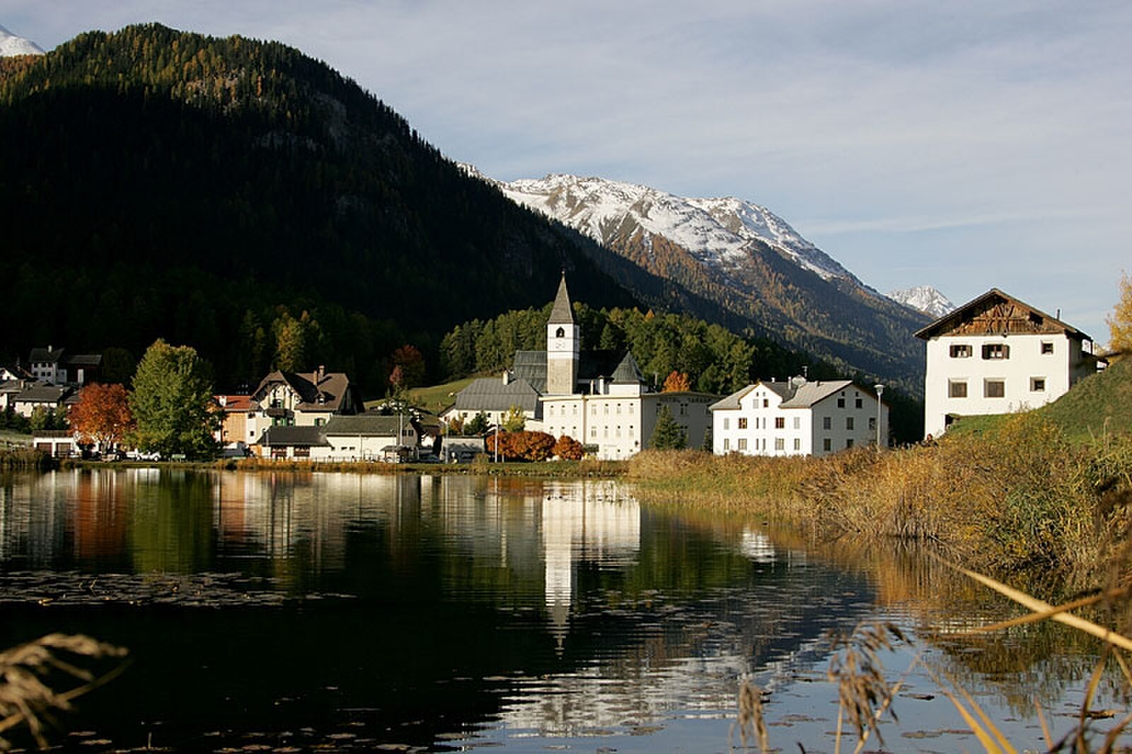 Tarasp — Alpine village in Switzerland