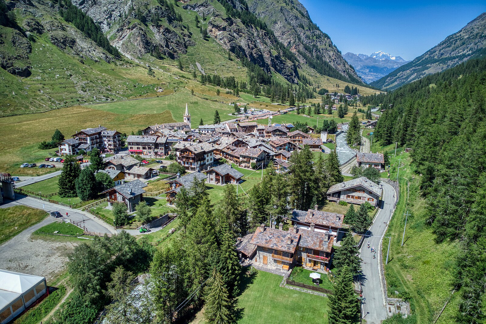Chanavey — Alpine village in Italy