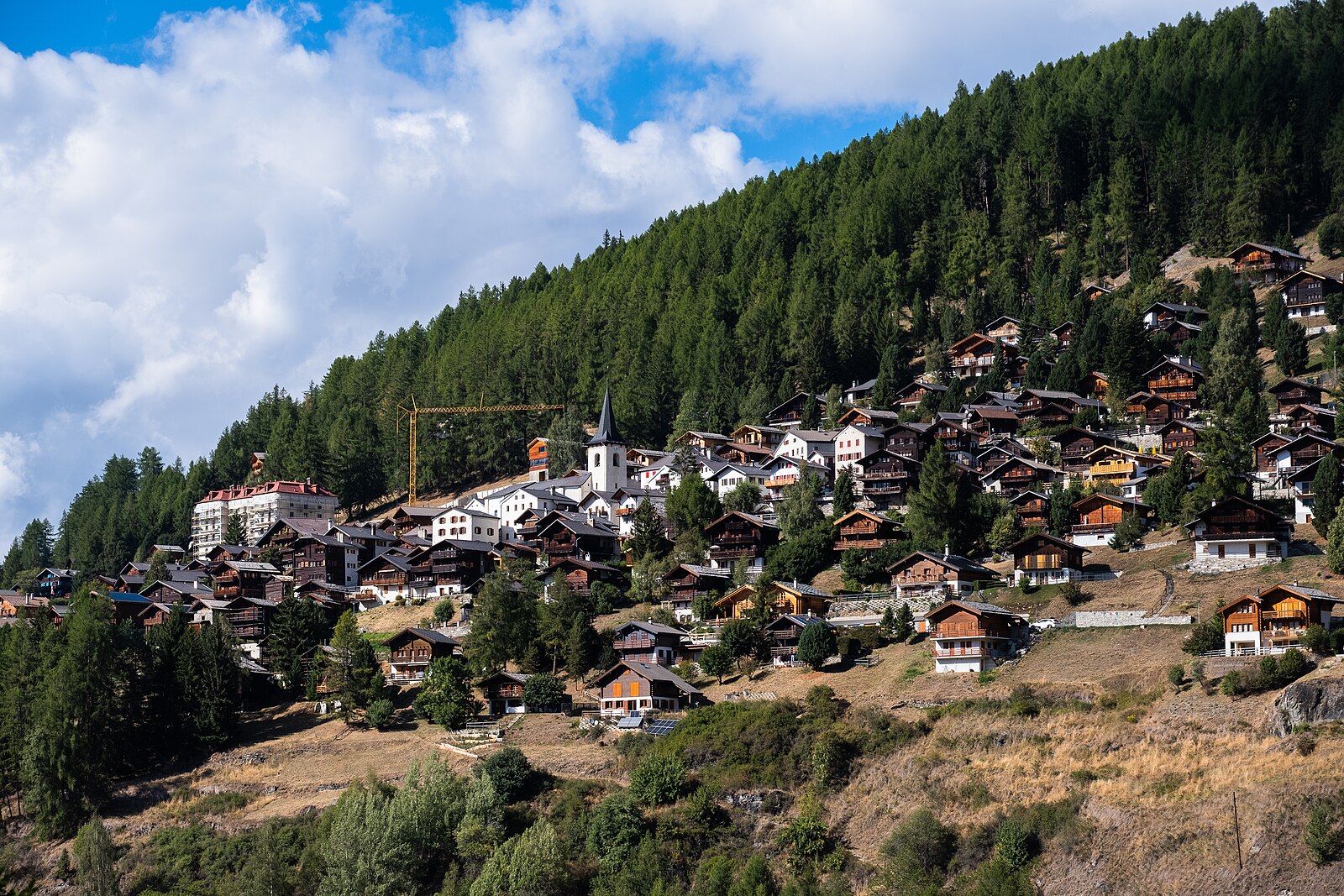Saint Luc — Alpine village in Switzerland