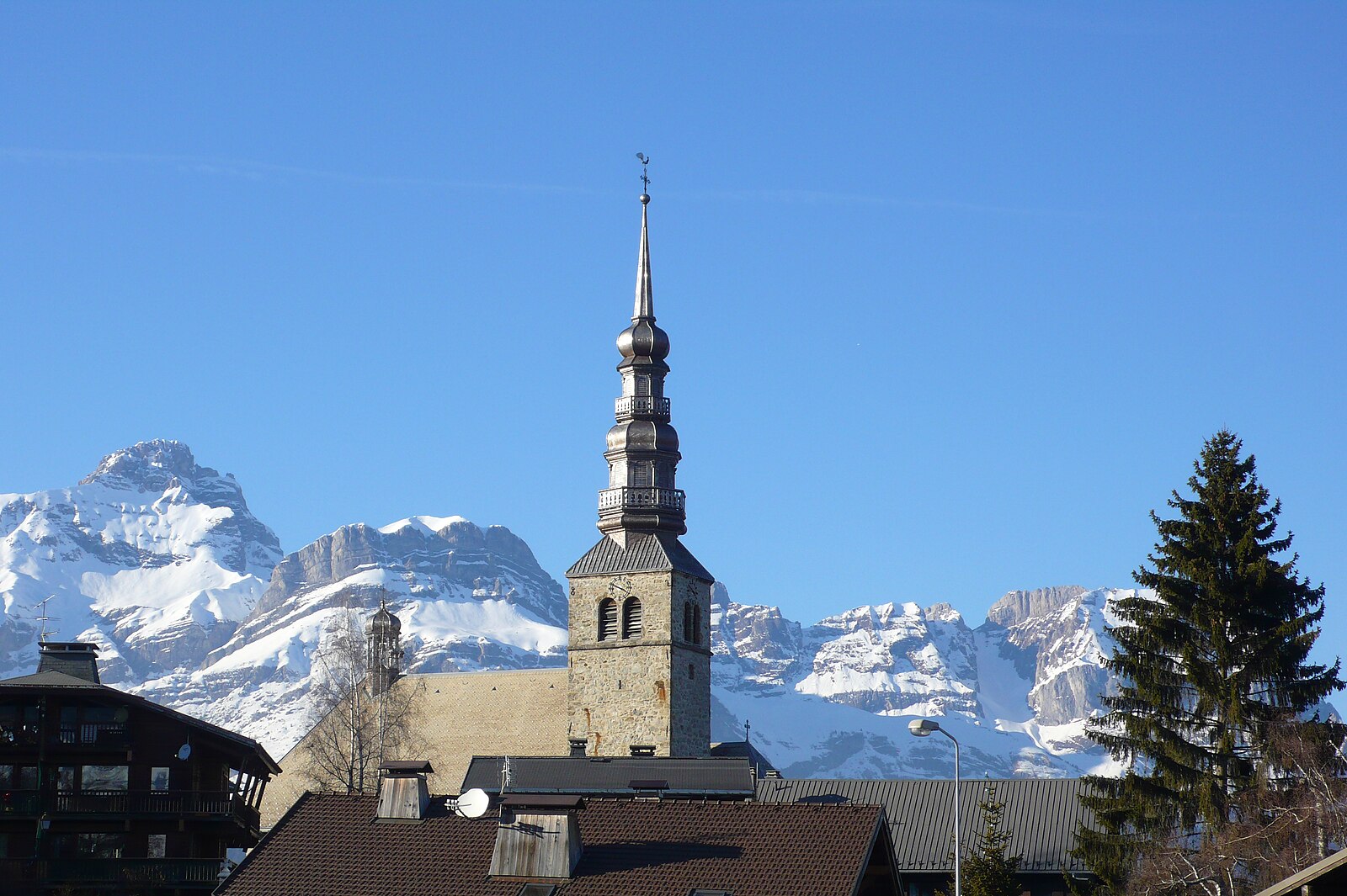 Combloux — Alpine village in France