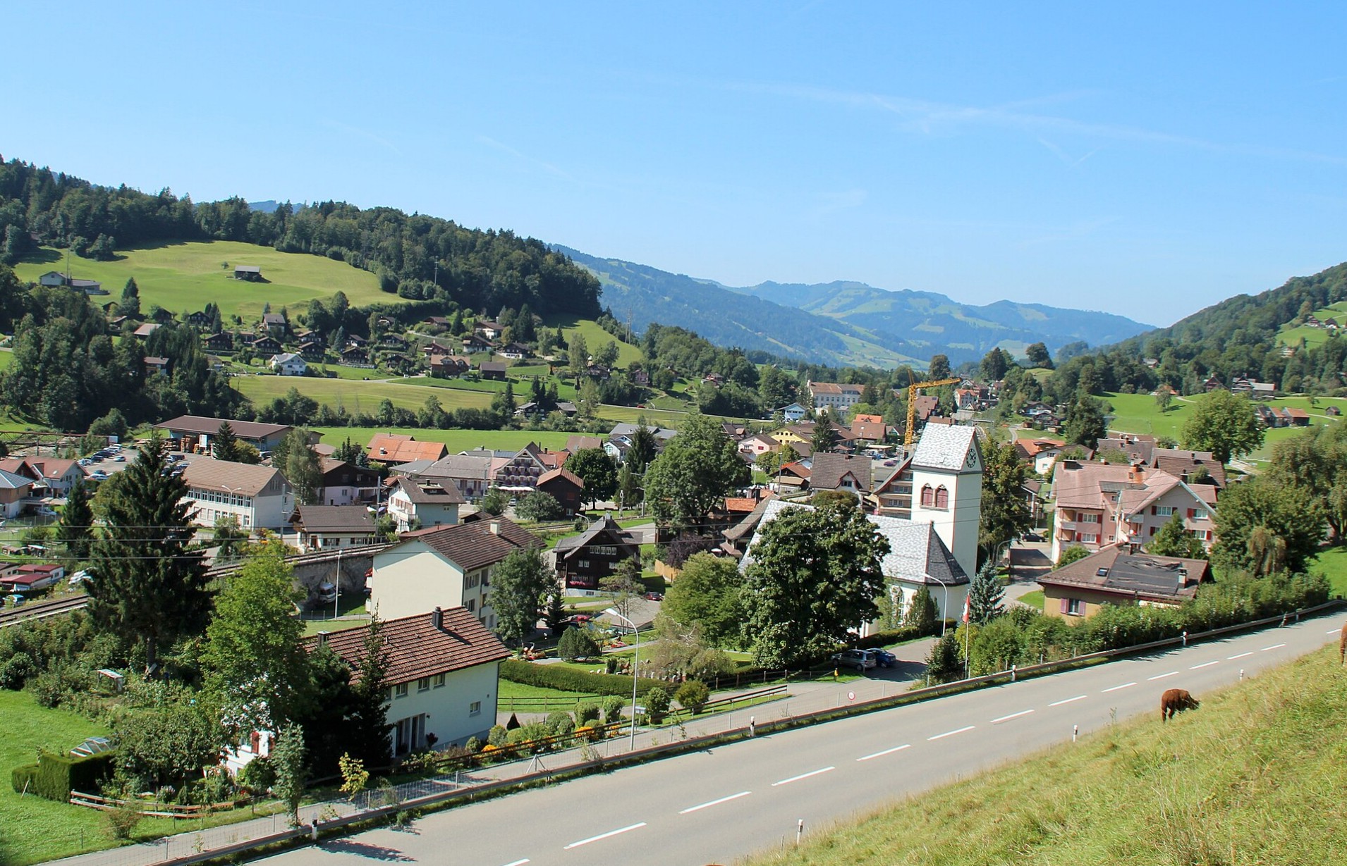 Krummenau — Alpine village in Switzerland