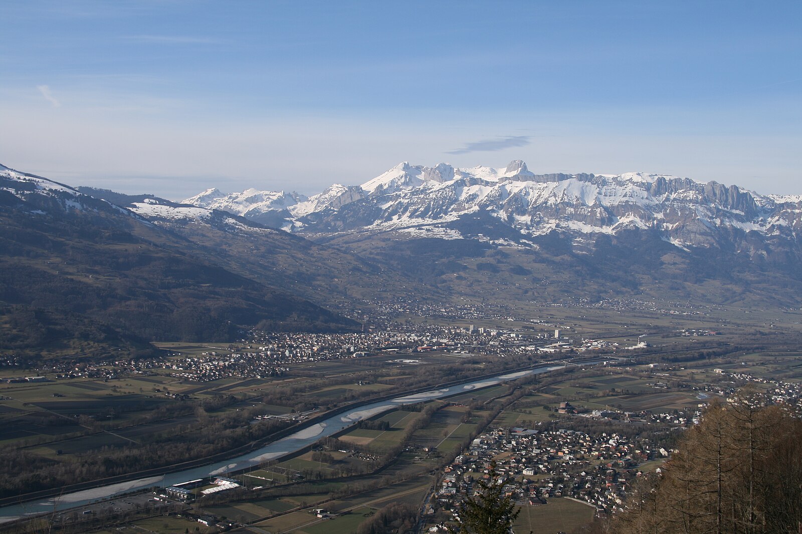 Schaan — Alpine village in Liechtenstein