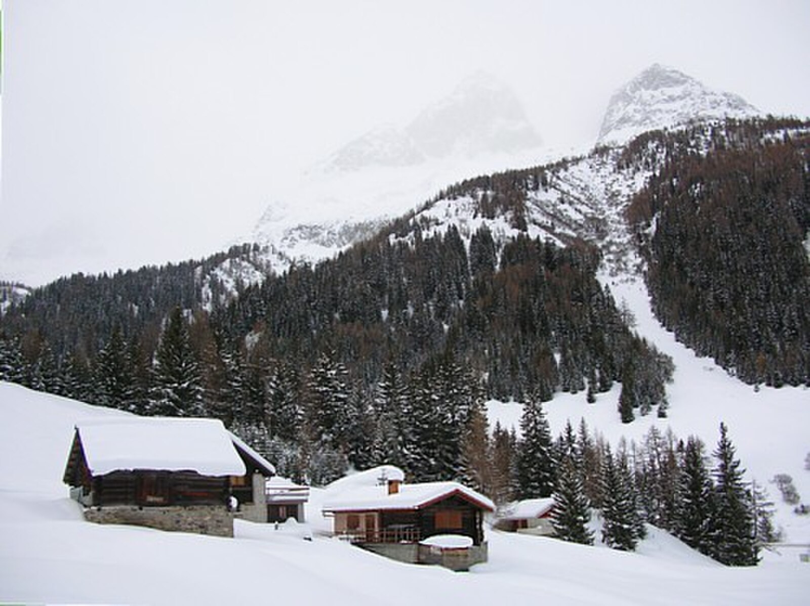 All'Acqua, Ronco, Bedretto — Alpine village in Switzerland