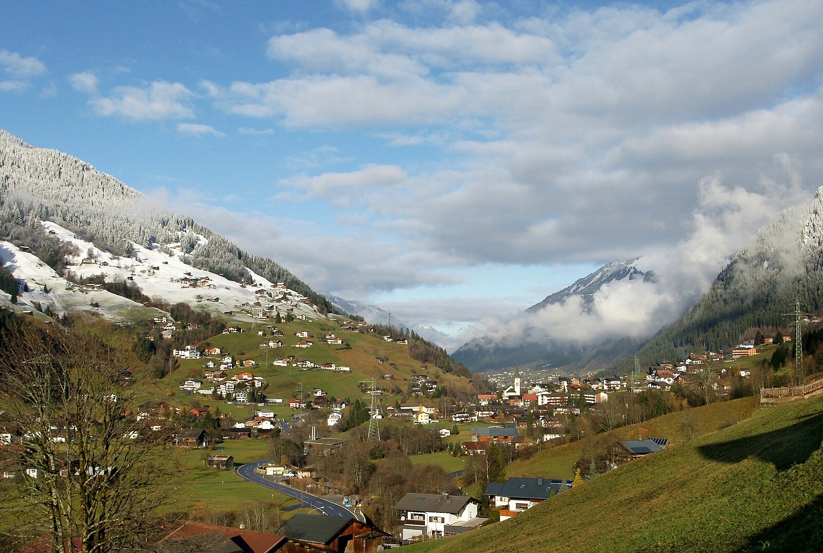 Partenen — Alpine village in Austria