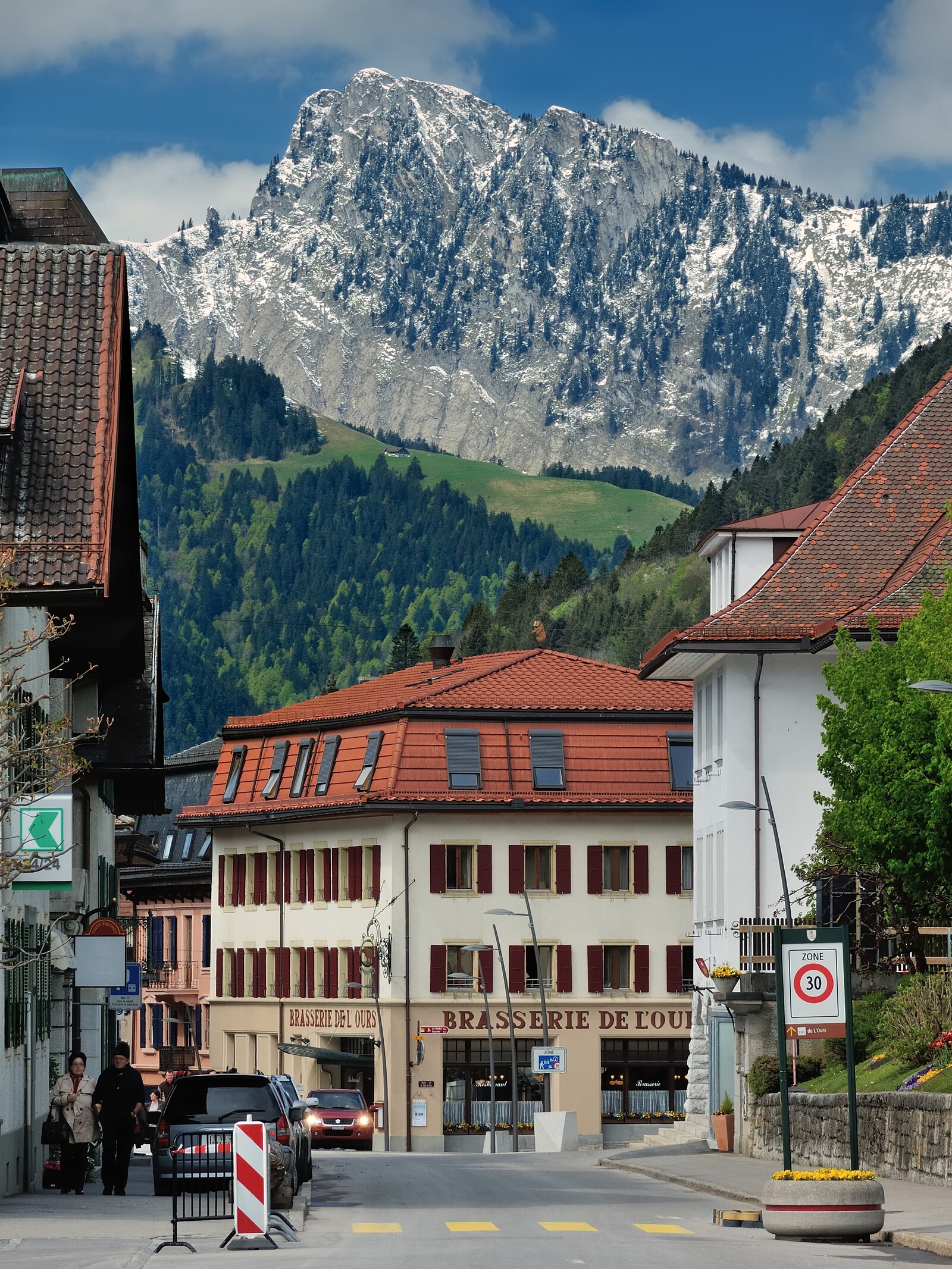 La Lécherette — Alpine village in Switzerland