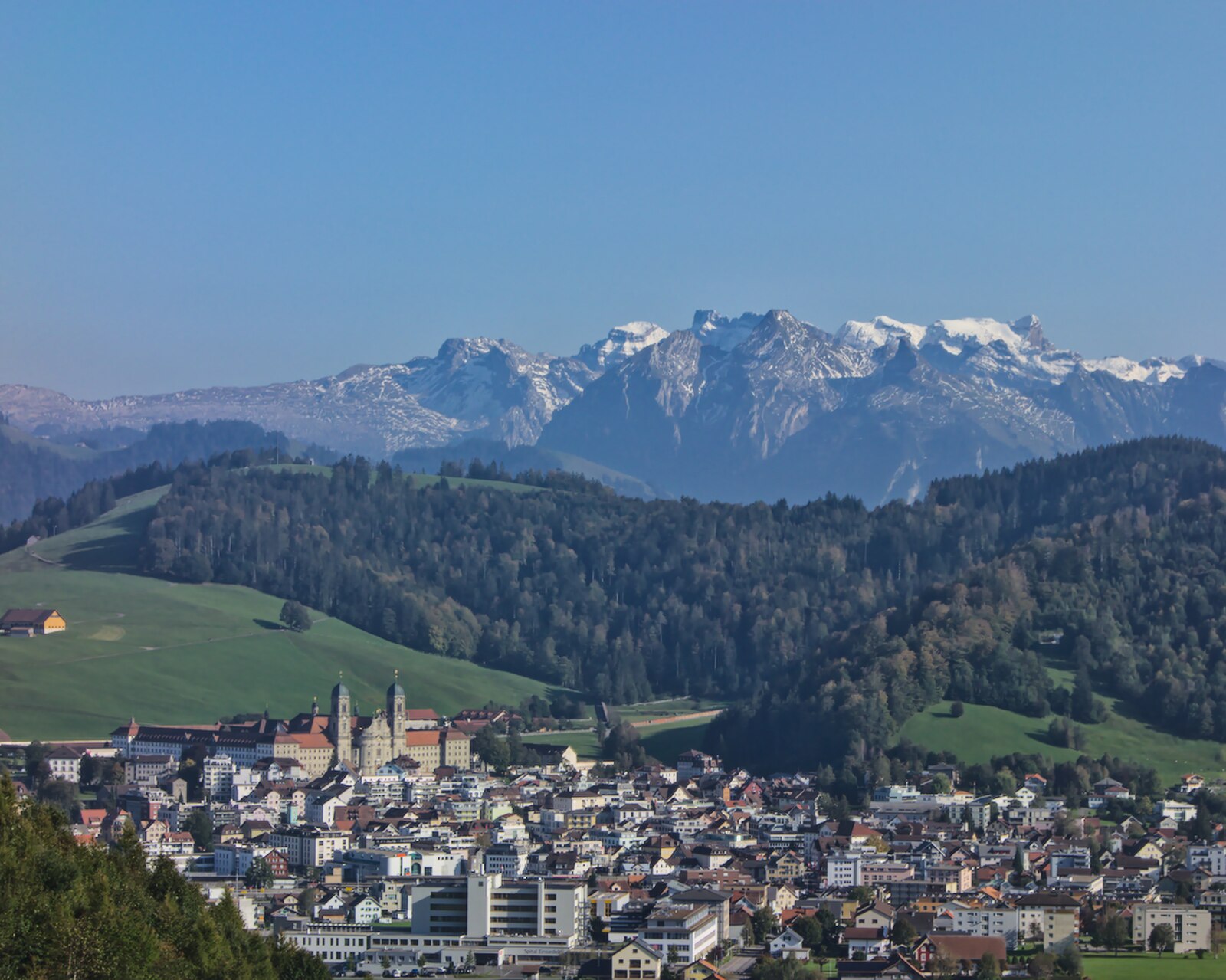 Einsiedeln — Alpine village in Switzerland
