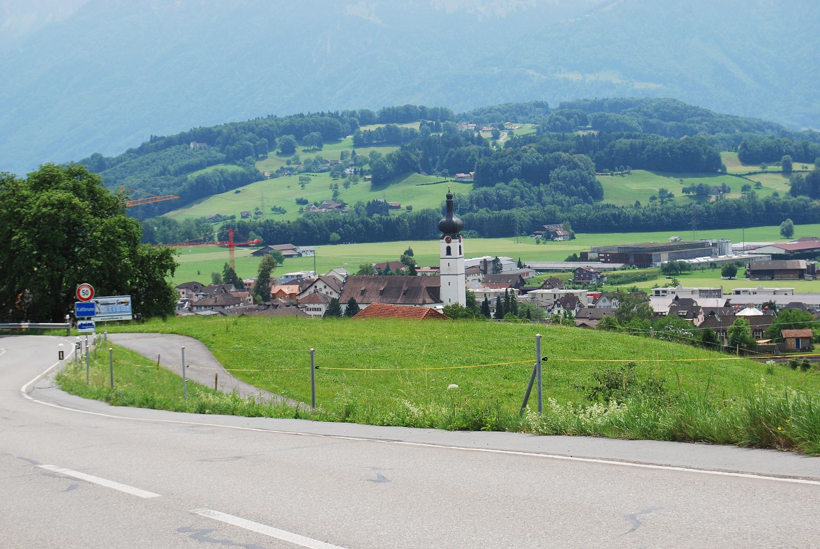 Kaltbrunn — Alpine village in Switzerland