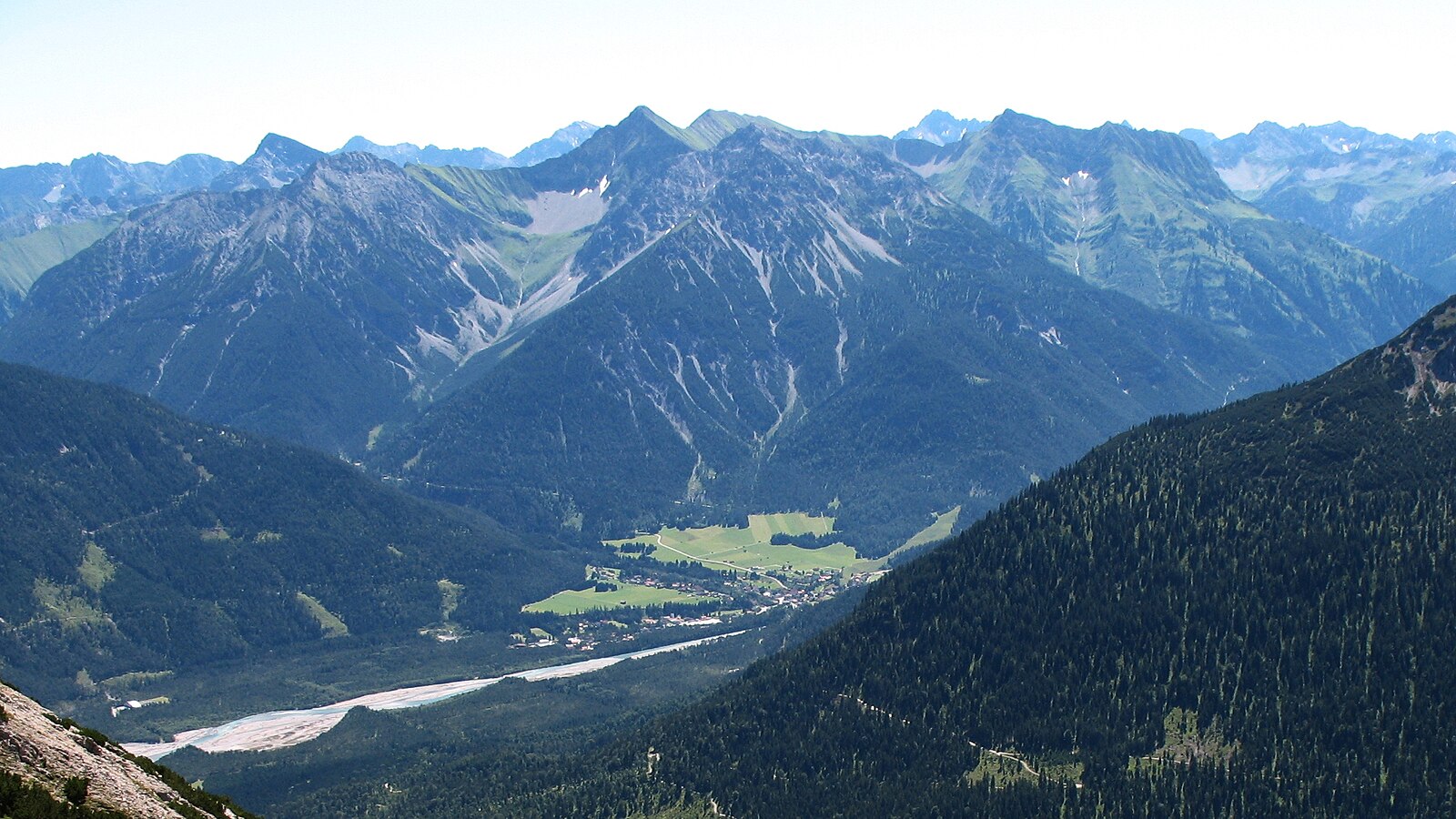 Stanzach — Alpine village in Austria