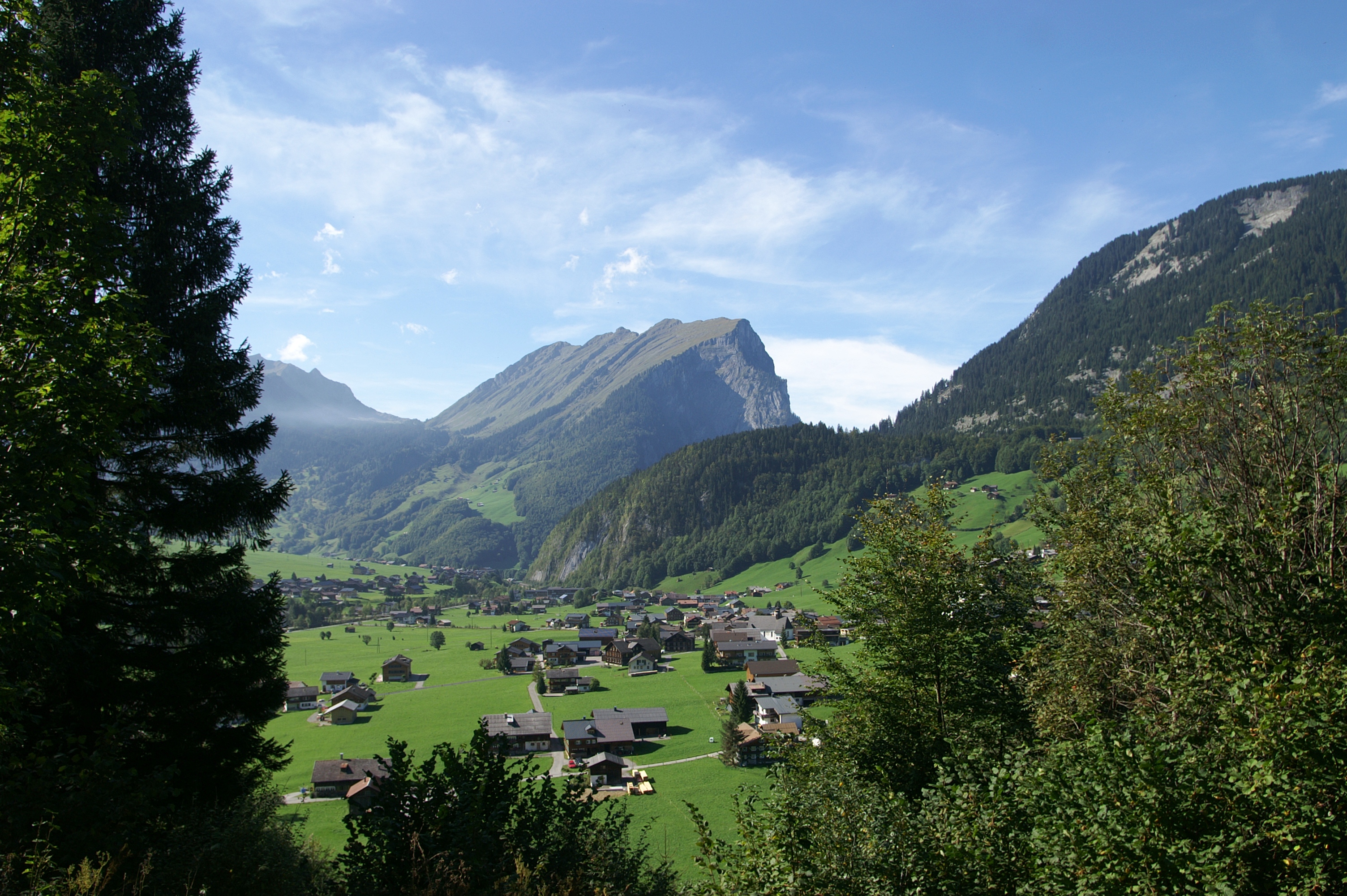 Au, mountain village in Austria