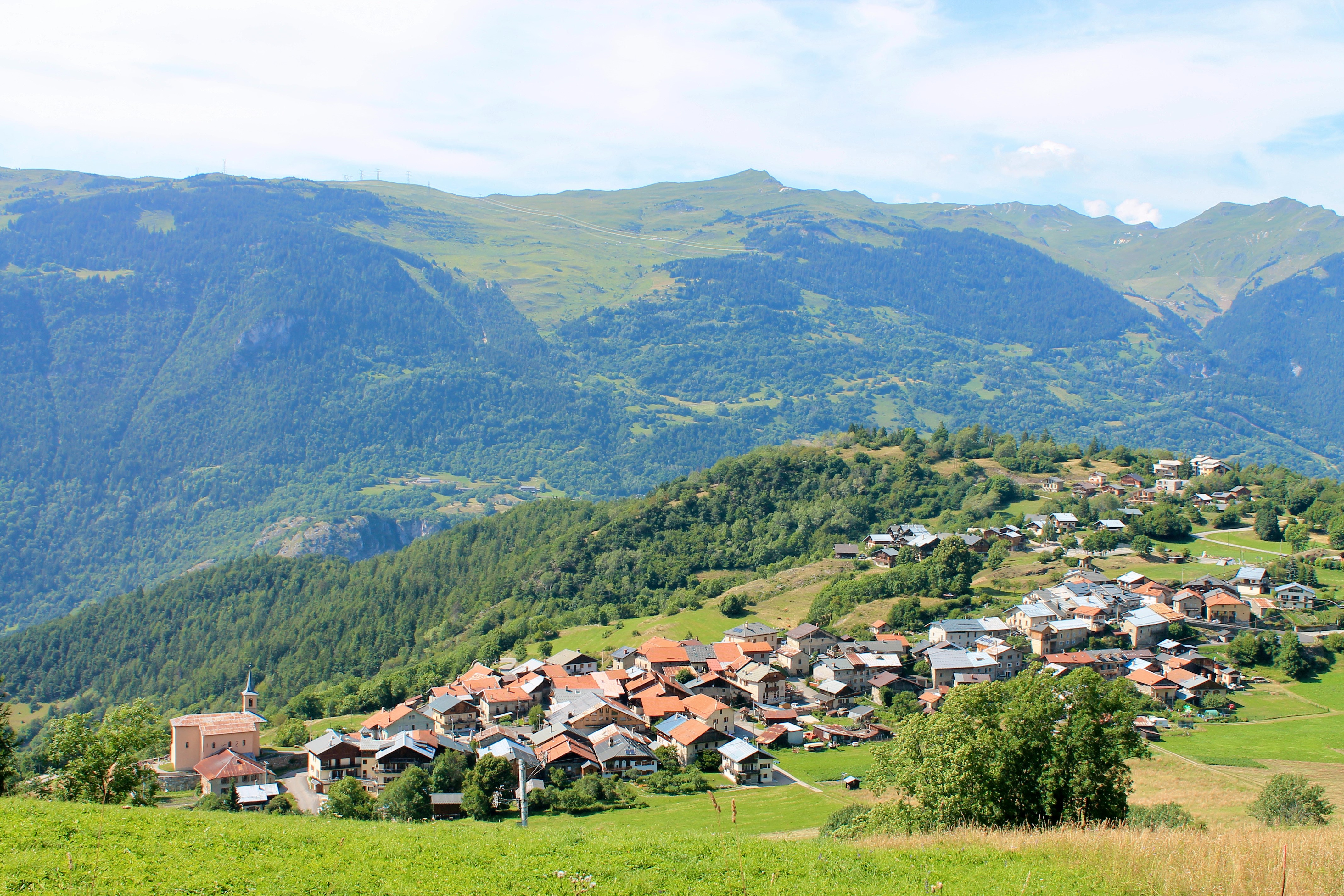Notre Dame du Pré — Alpine village in France