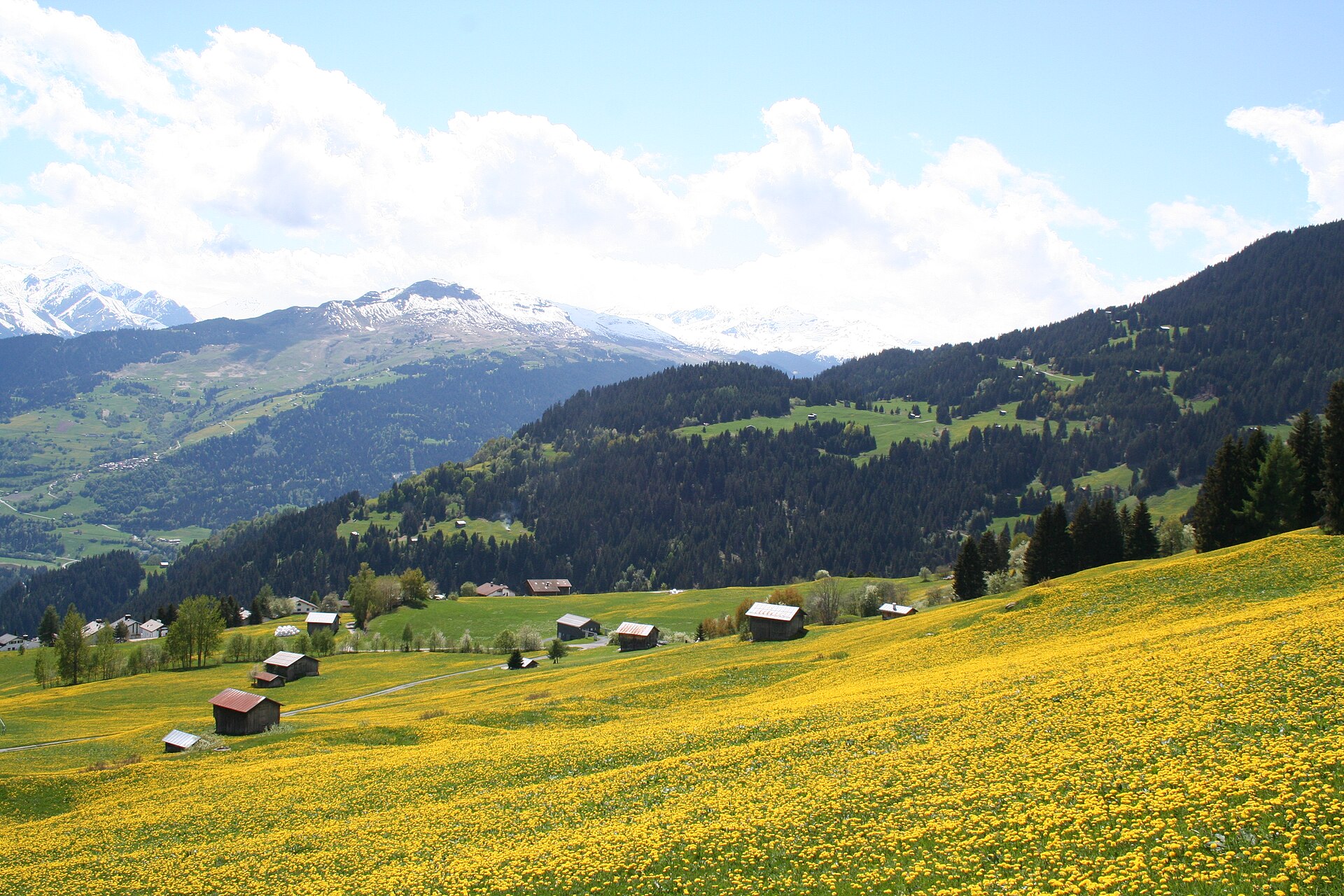 Obersaxen/​Mundaun/​Val Lumnezia ski area