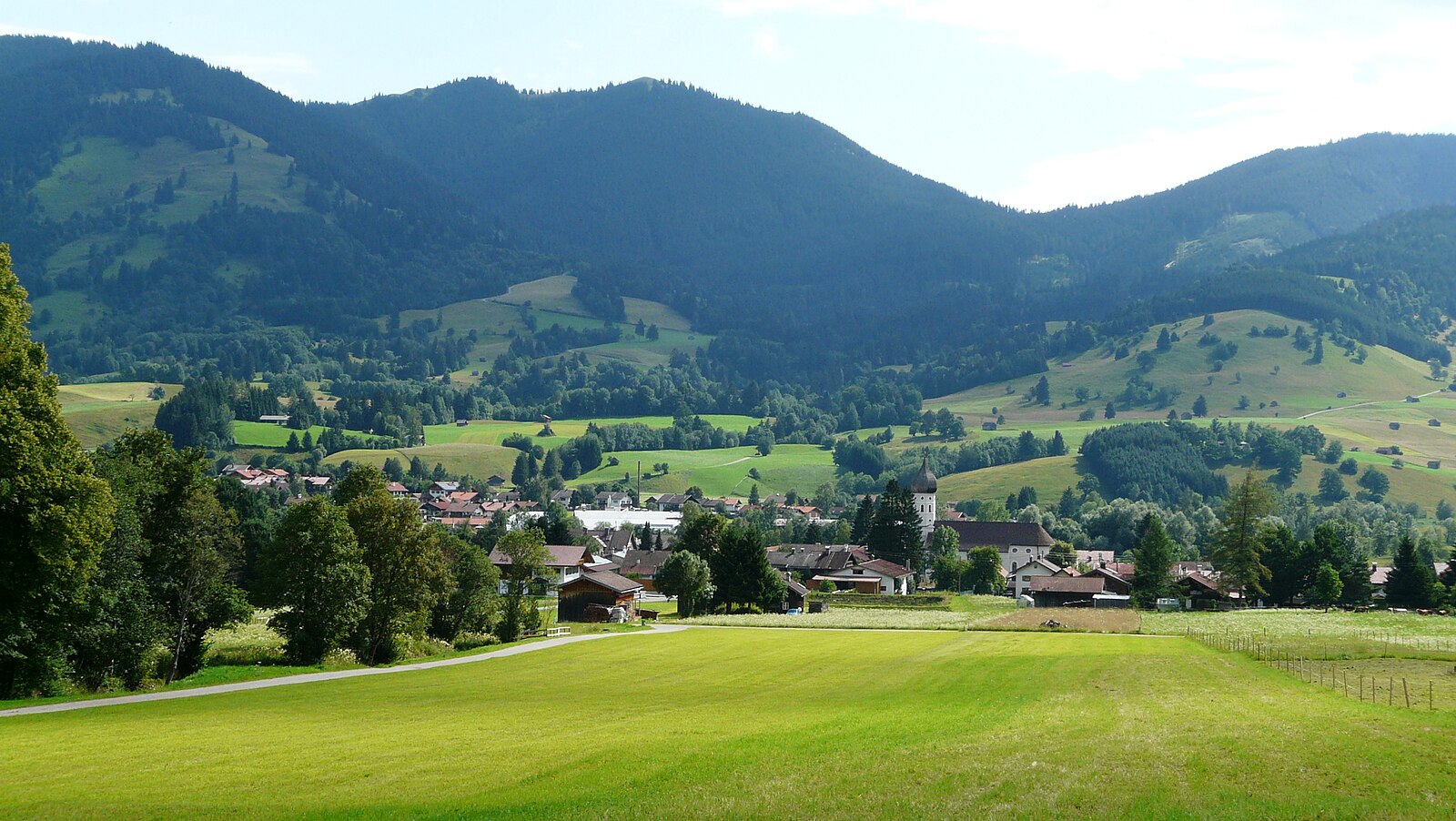 Unterammergau — Alpine village in Germany