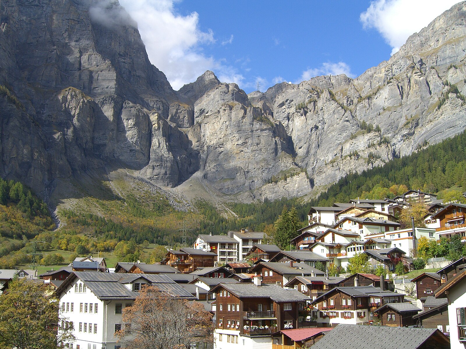 Leukerbad ski area