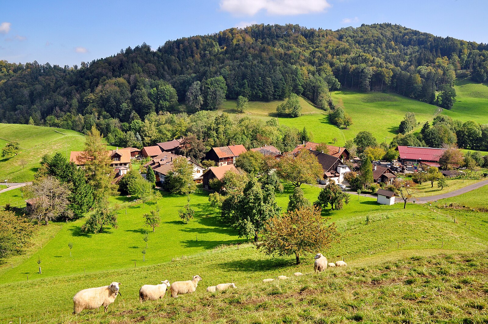 Ghöch — Alpine village in Switzerland