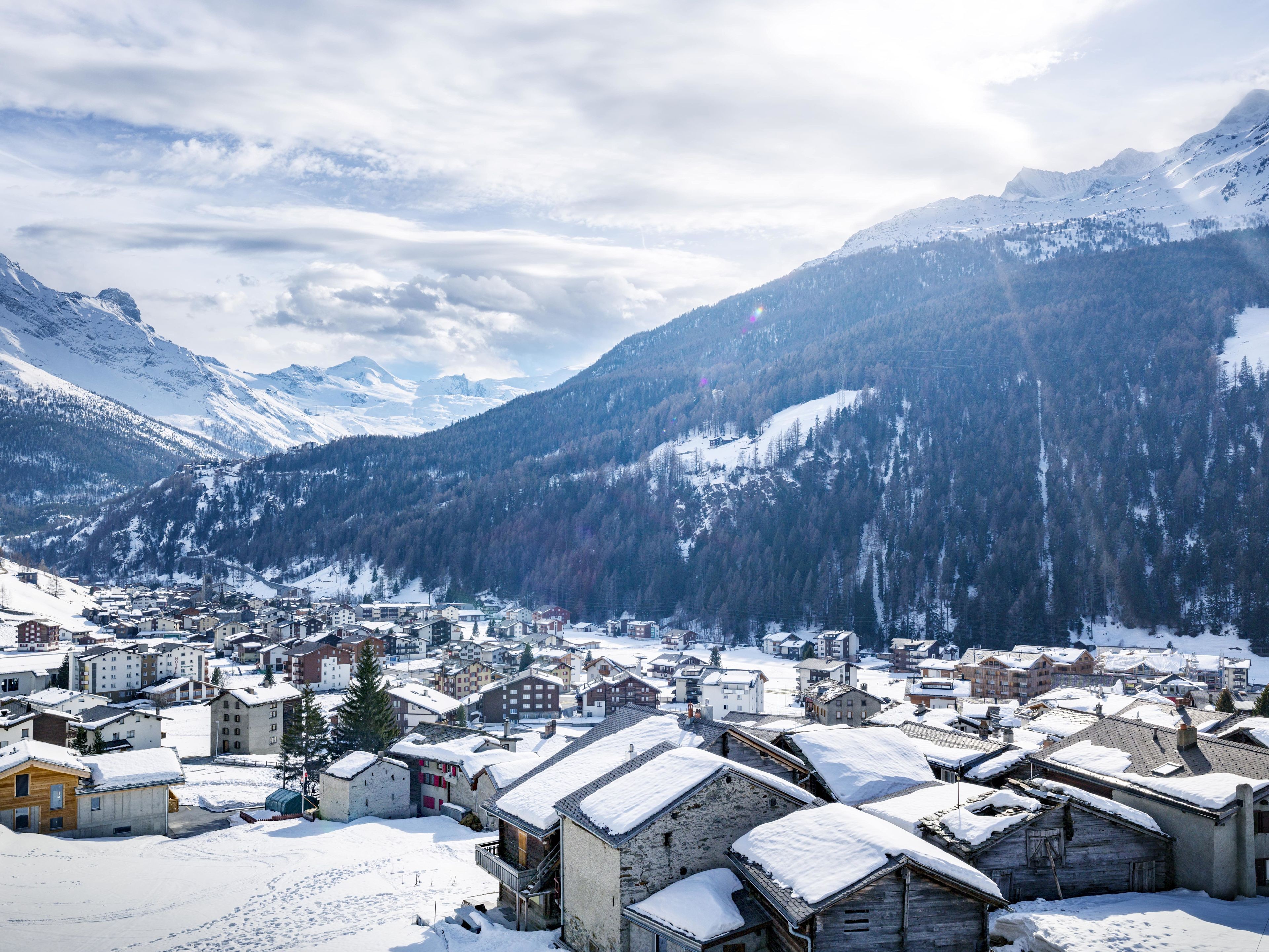 Saas-Grund — Alpine village in Switzerland