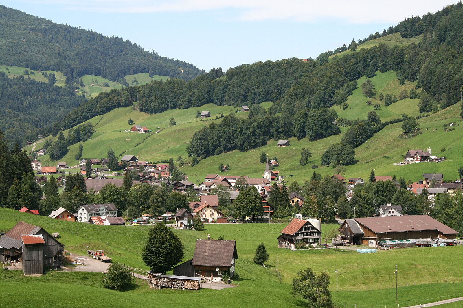 Vorderthal — Alpine village in Switzerland