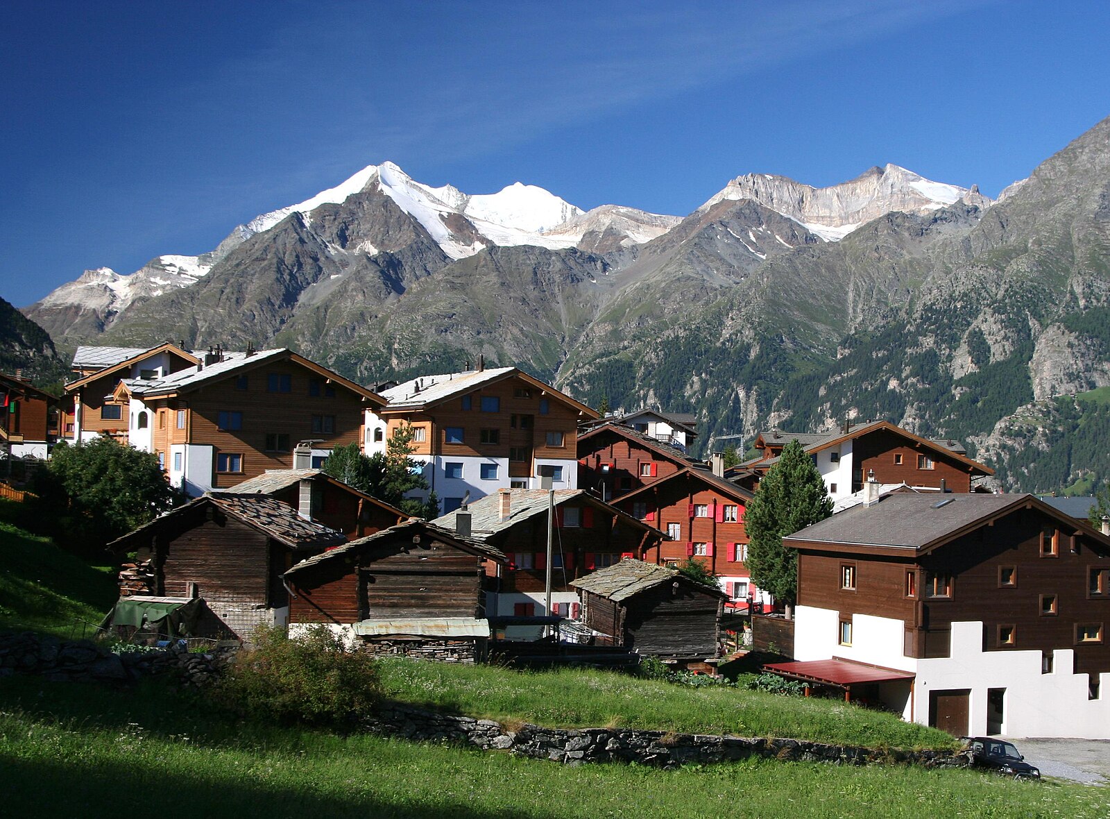Grächen — Alpine village in Switzerland