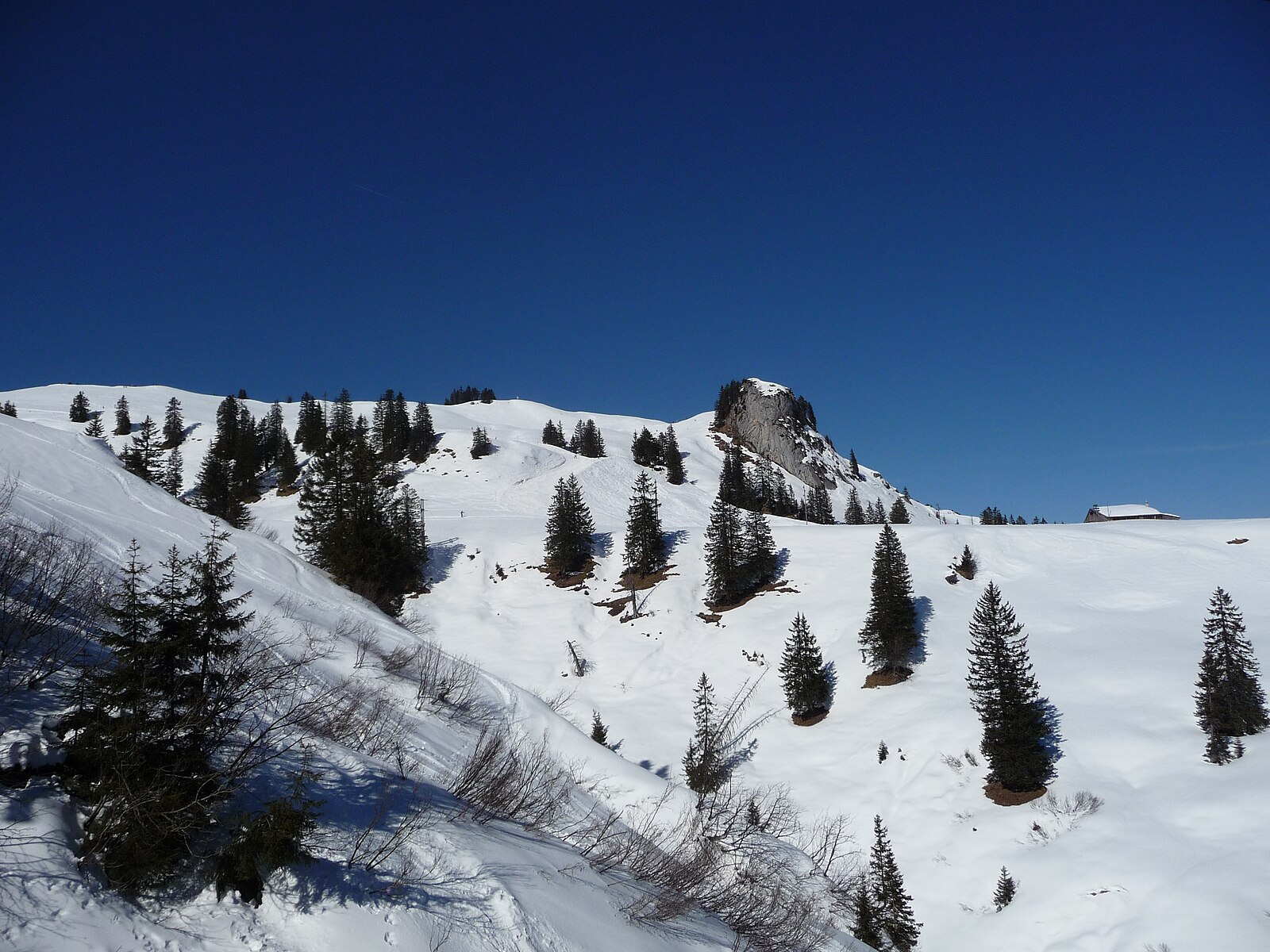 Hoch-Ybrig Laucheren — Alpine village in Switzerland