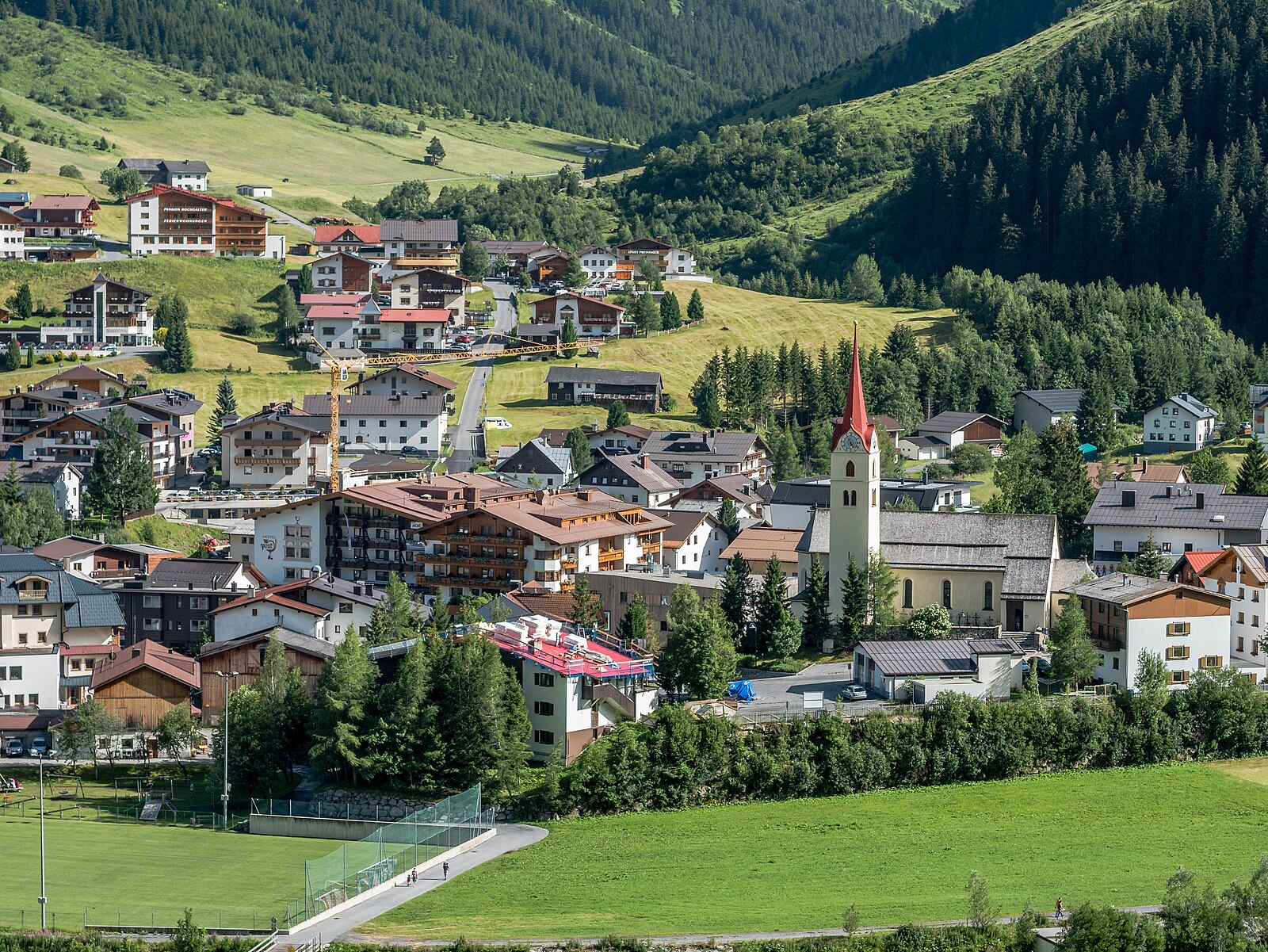 Galtür – Silvapark — Alpine village in Austria